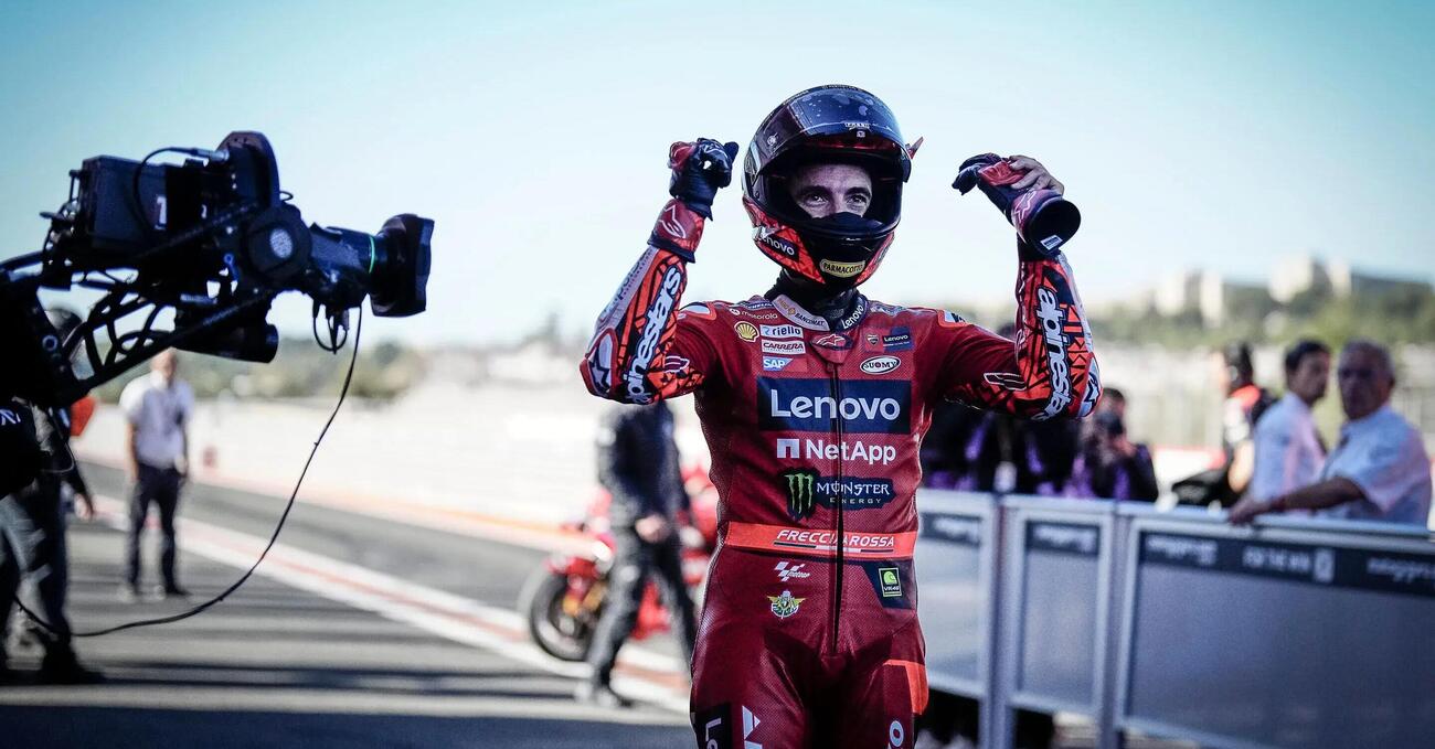 Pecco Bagnaia: &ldquo;Nella sprint abbiamo sbagliato gomma. Sono l&rsquo;uomo della domenica? Alla fine &egrave; quella la gara, con Mart&iacute;n davanti attaccher&ograve;&rdquo;