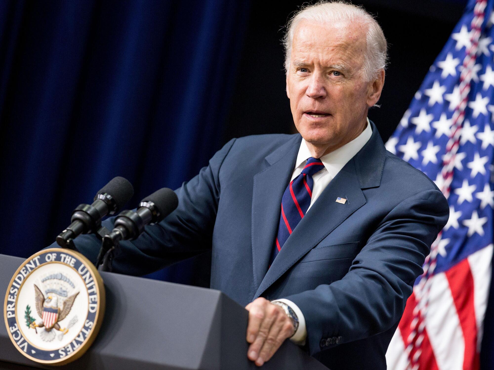 Il presidente degli Stati Uniti Joe Biden