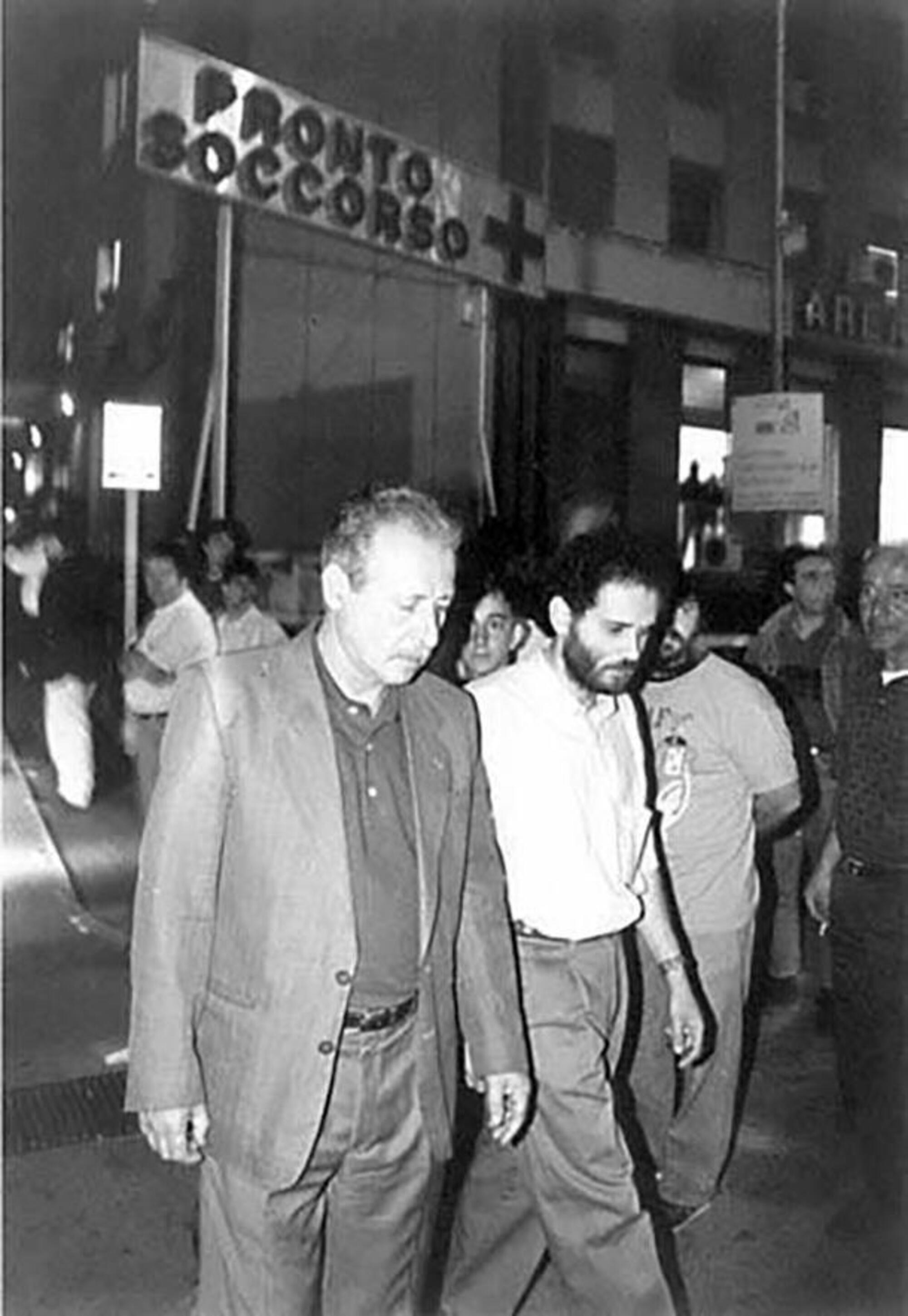 Paolo Borsellino e Antonio Ingroia