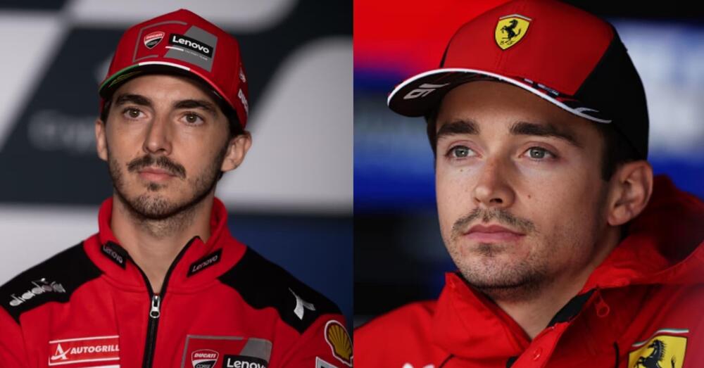 Ecco come Charles Leclerc ha saputo del titolo in MotoGP di Bagnaia e come ha reagito: che serva da lezione per il prossimo anno in Ferrari? [VIDEO]