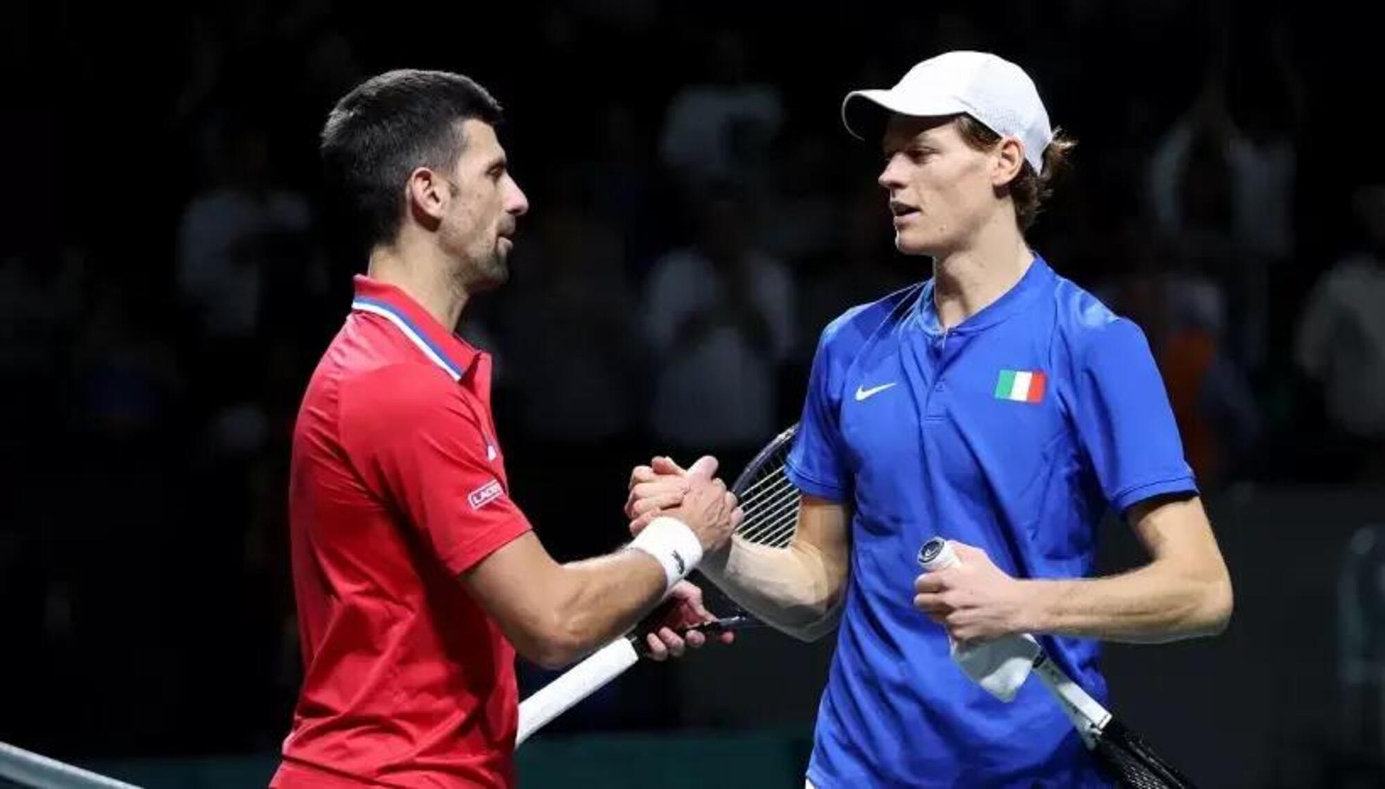 Novak Djokovic e Jannik Sinner