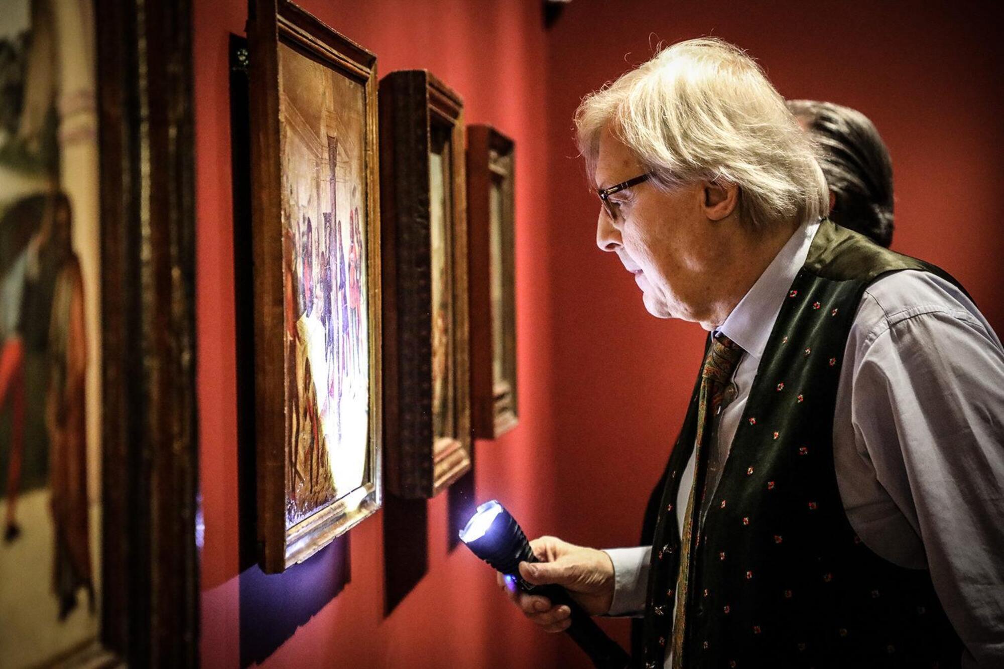 Vittorio Sgarbi al Teatro Comunale di Ferrara