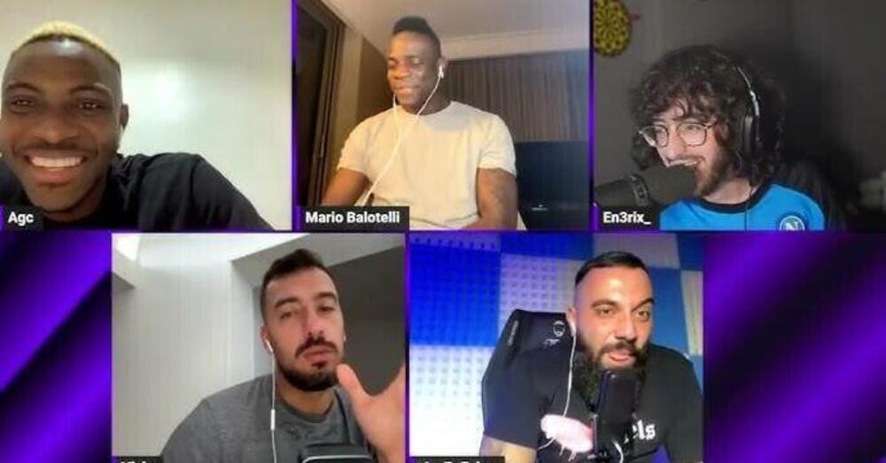 Ok, ma che caz*o &egrave; Controcalcio, l&rsquo;alternativa alla Bobo Tv con Damiano Er Faina, Mario Balotelli, Emiliano Viviano e En3rix?