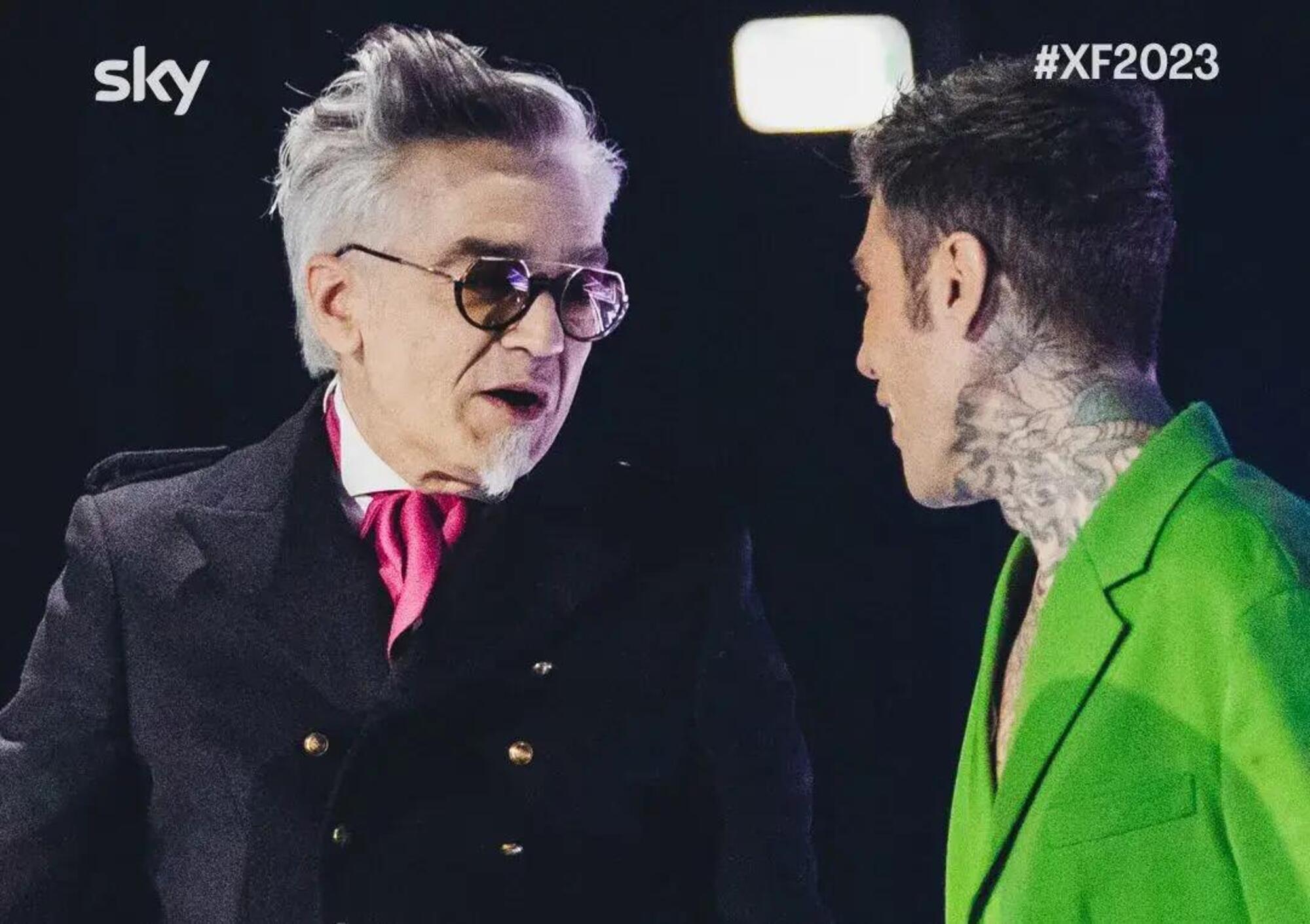 Morgan e Fedez a X Factor 2023