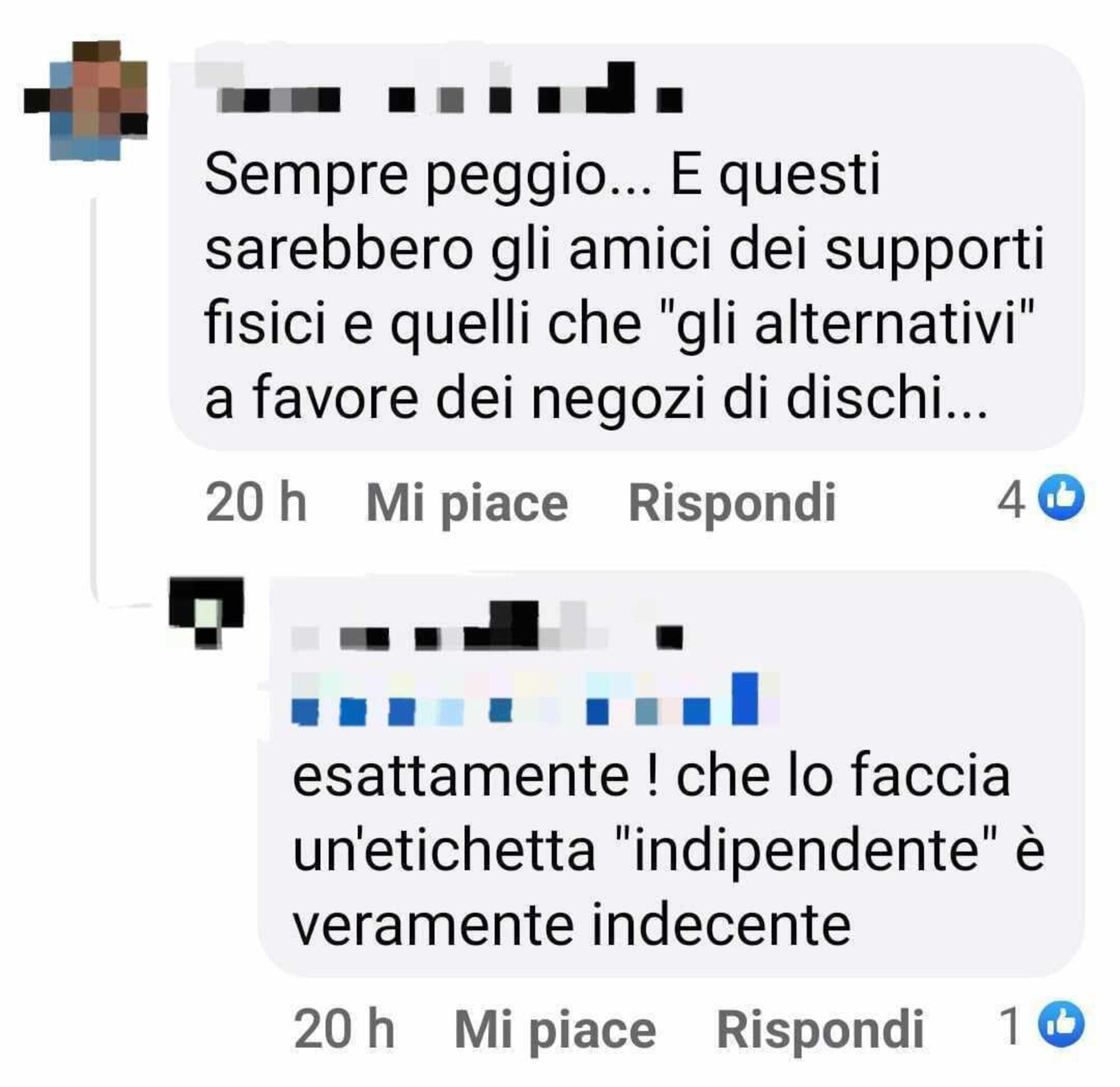 commenti di negozianti e addetti ai lavori