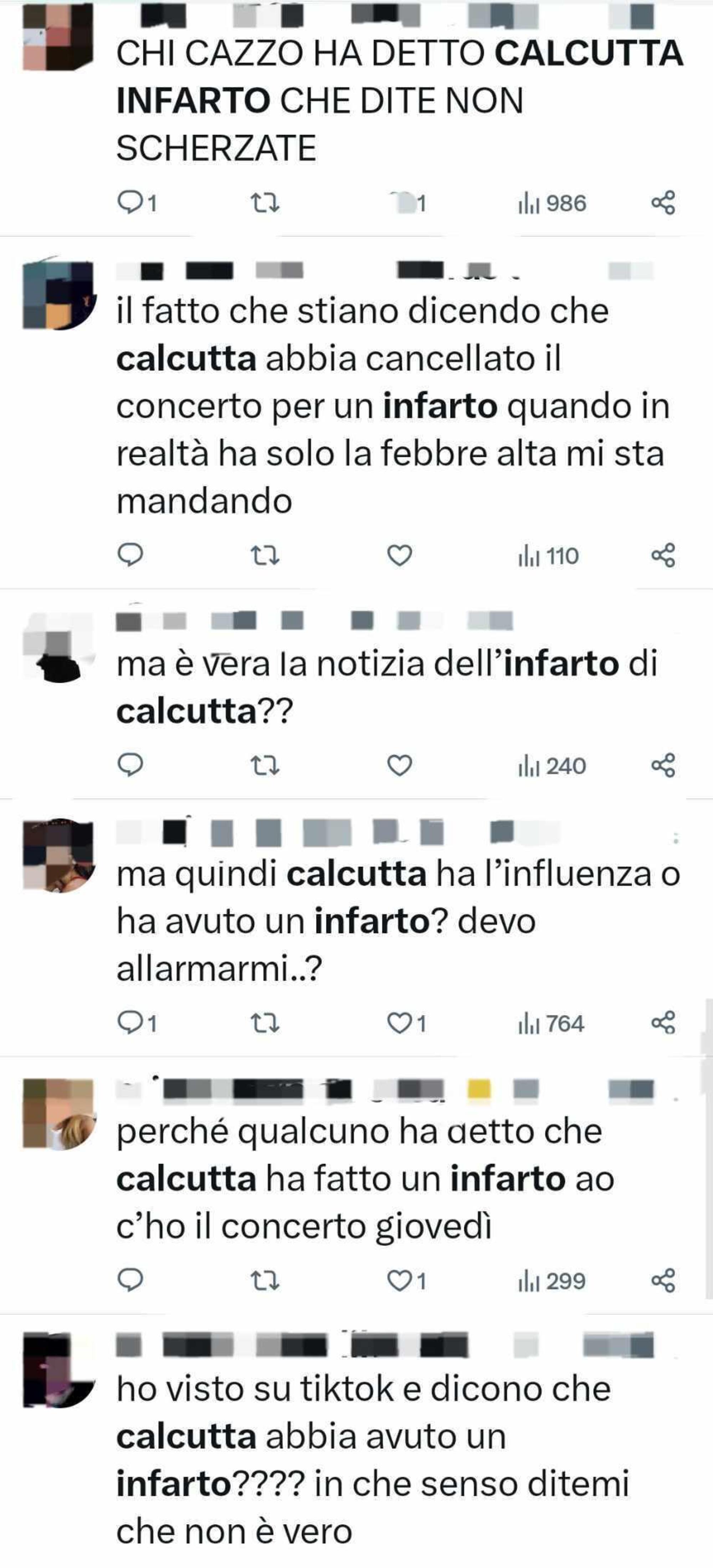 Commenti sull&#039;annullamento del concerto di Calcutta a Napoli