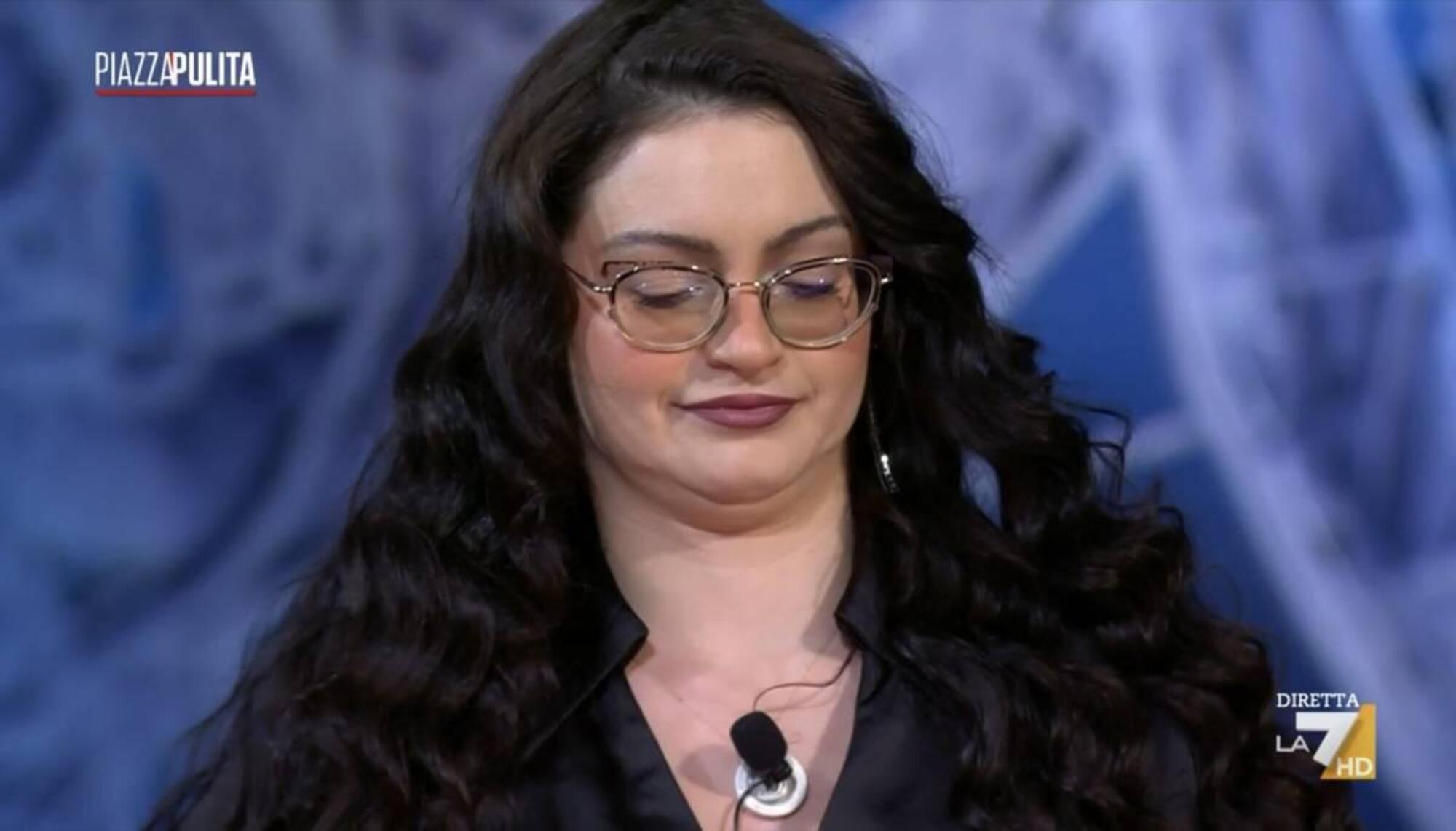 Valeria Fonta da Corrado Formigli a “Piazzapulita”