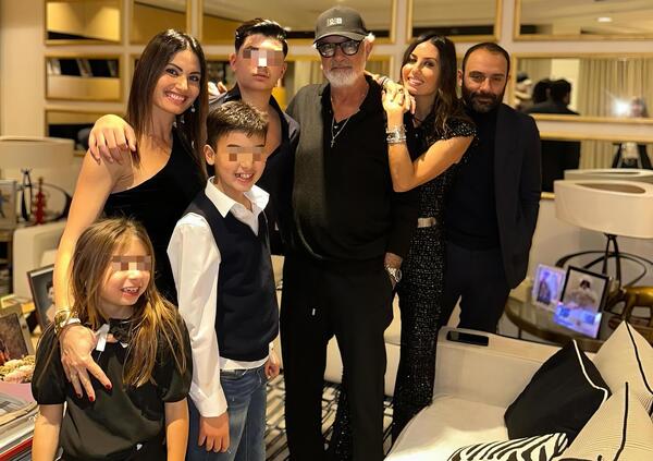 Elisabetta Gregoraci e Flavio Briatore insieme a Nathan Falco a cena, ma quanto vale il vestito? Un Natale nerissimo...