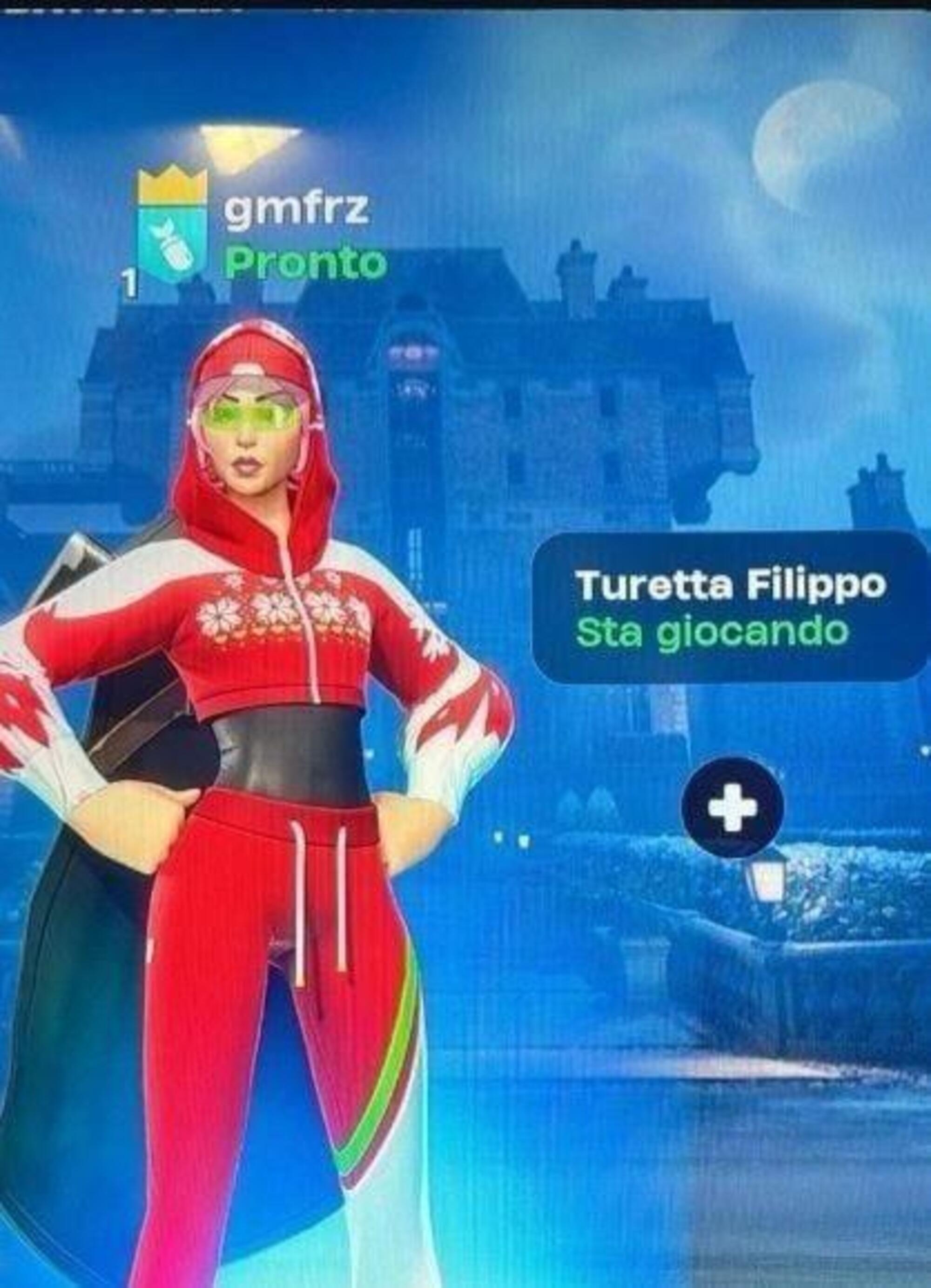 Un account Fortnite nominato Filippo Turetta