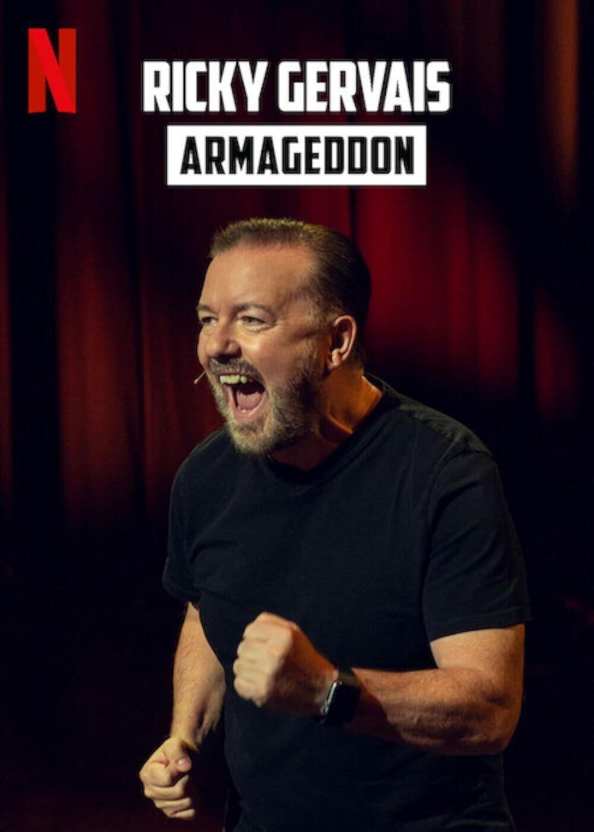 Ricky Gervais con Armageddon su Netflix 