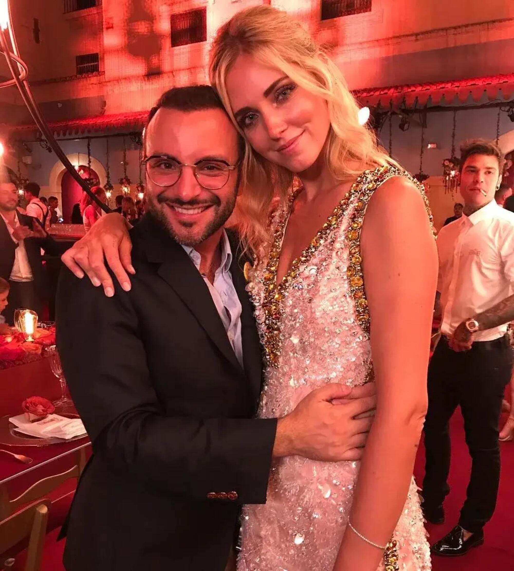 Fabio Maria Damato e Chiara Ferragni 