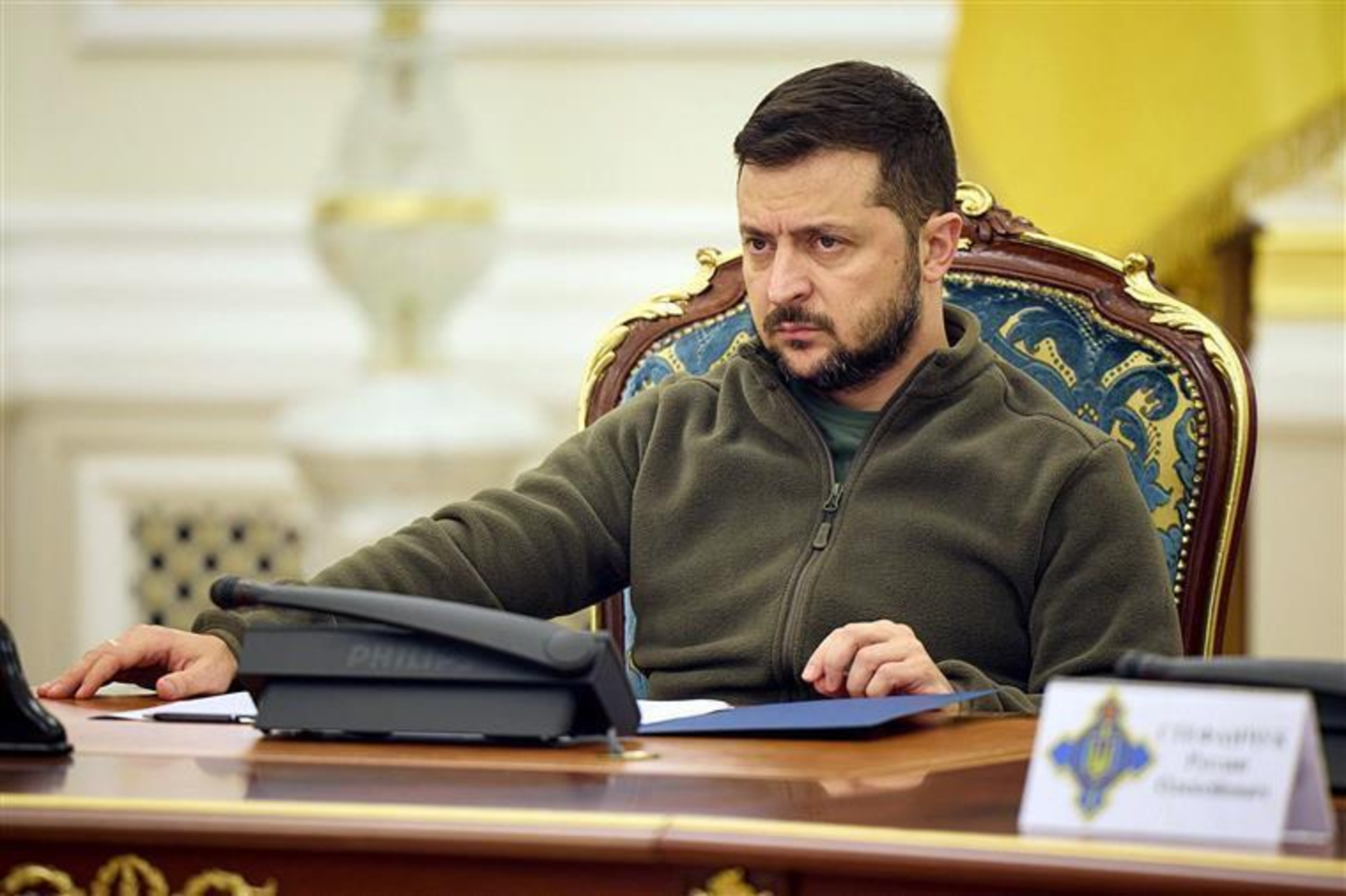 Il presidente ucraino Zelensky