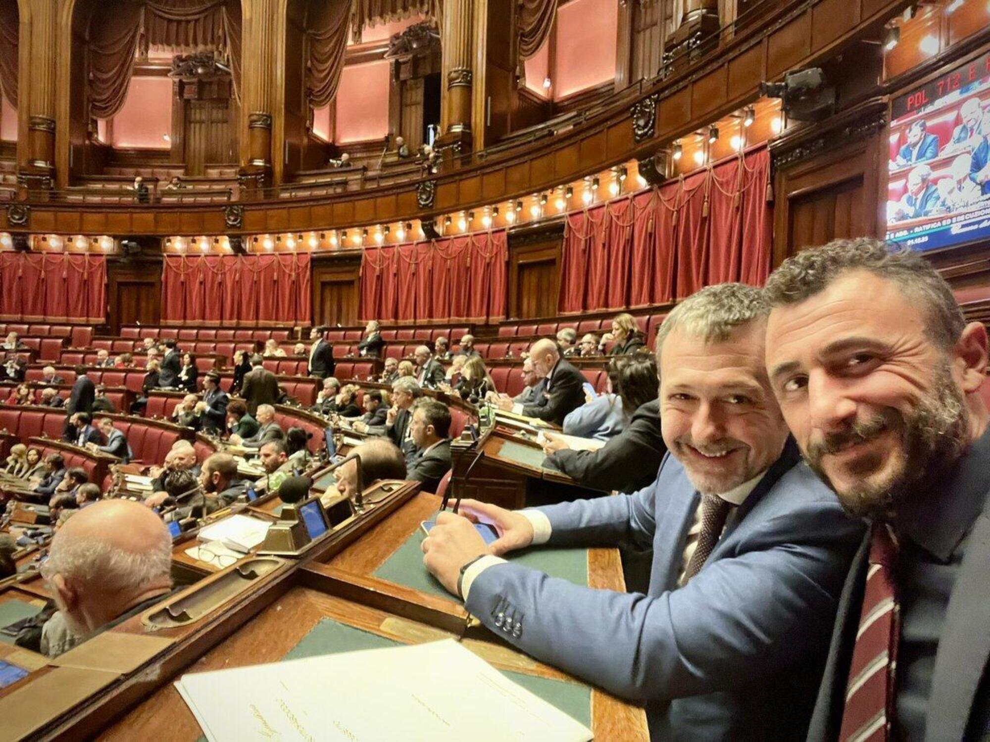 Emanuele Pozzolo e Andrea Delmastro