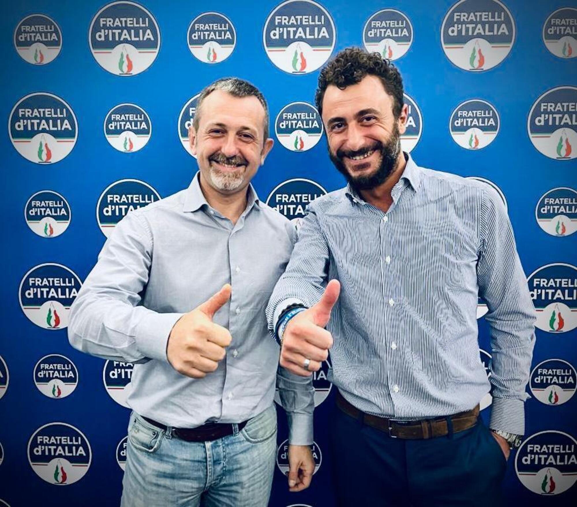 Emanuele Pozzolo e Andrea Delmastro