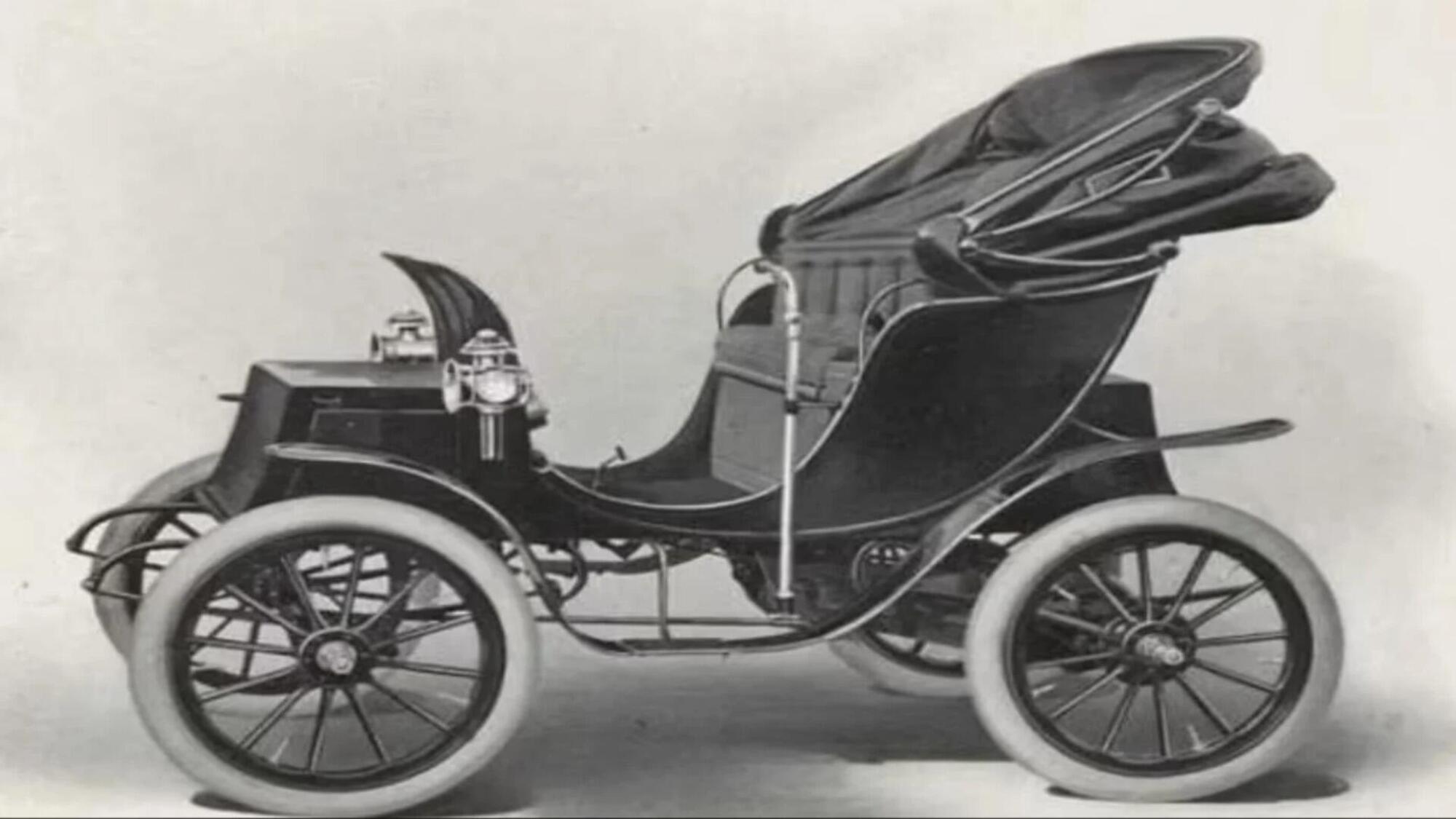 auto elettrica d'epoca