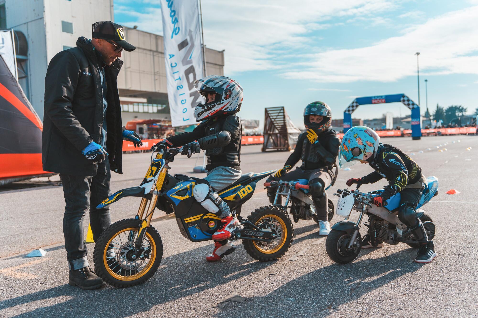 La scuola per bimbi della Motor Bike Expo