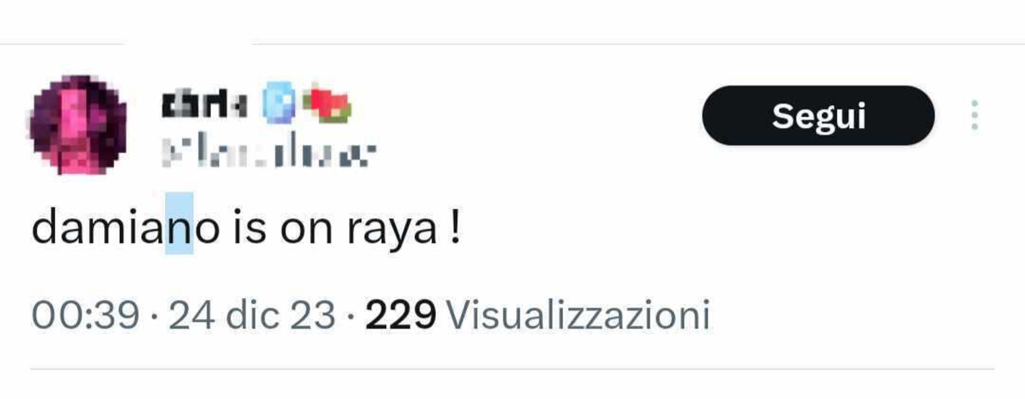 fan che commentano l&#039;uso di Damiano dell&#039;app