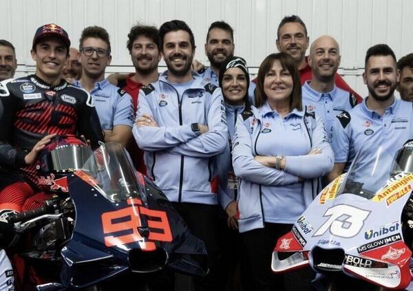 Nadia Padovani e il suo dream team Gresini: &quot;Mi sembra irreale. Marc Marquez era agitato ai test, ma poi ho visto quel sorrisetto...&quot;