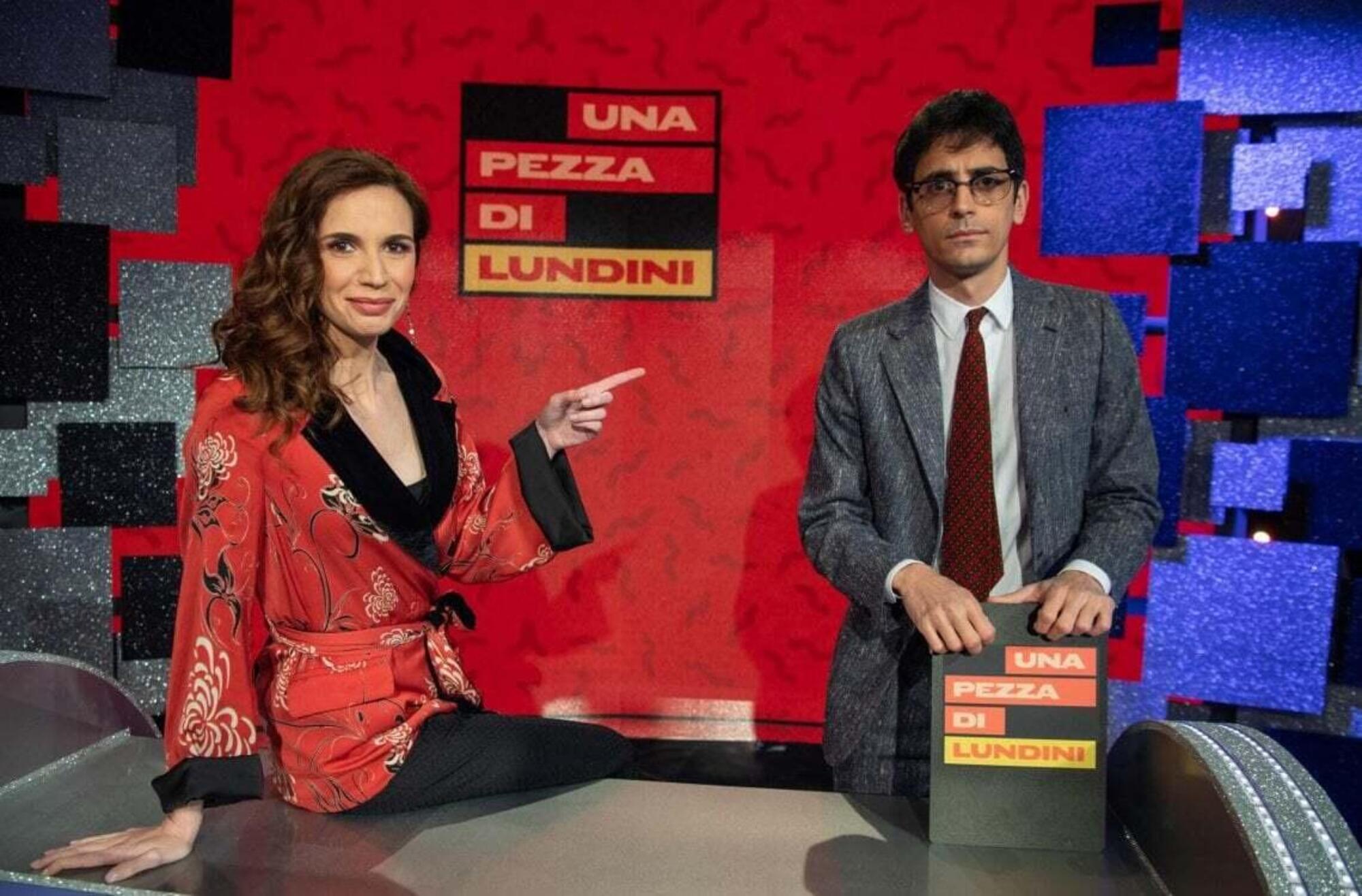 Emanuela Fanelli e Valerio Lundini