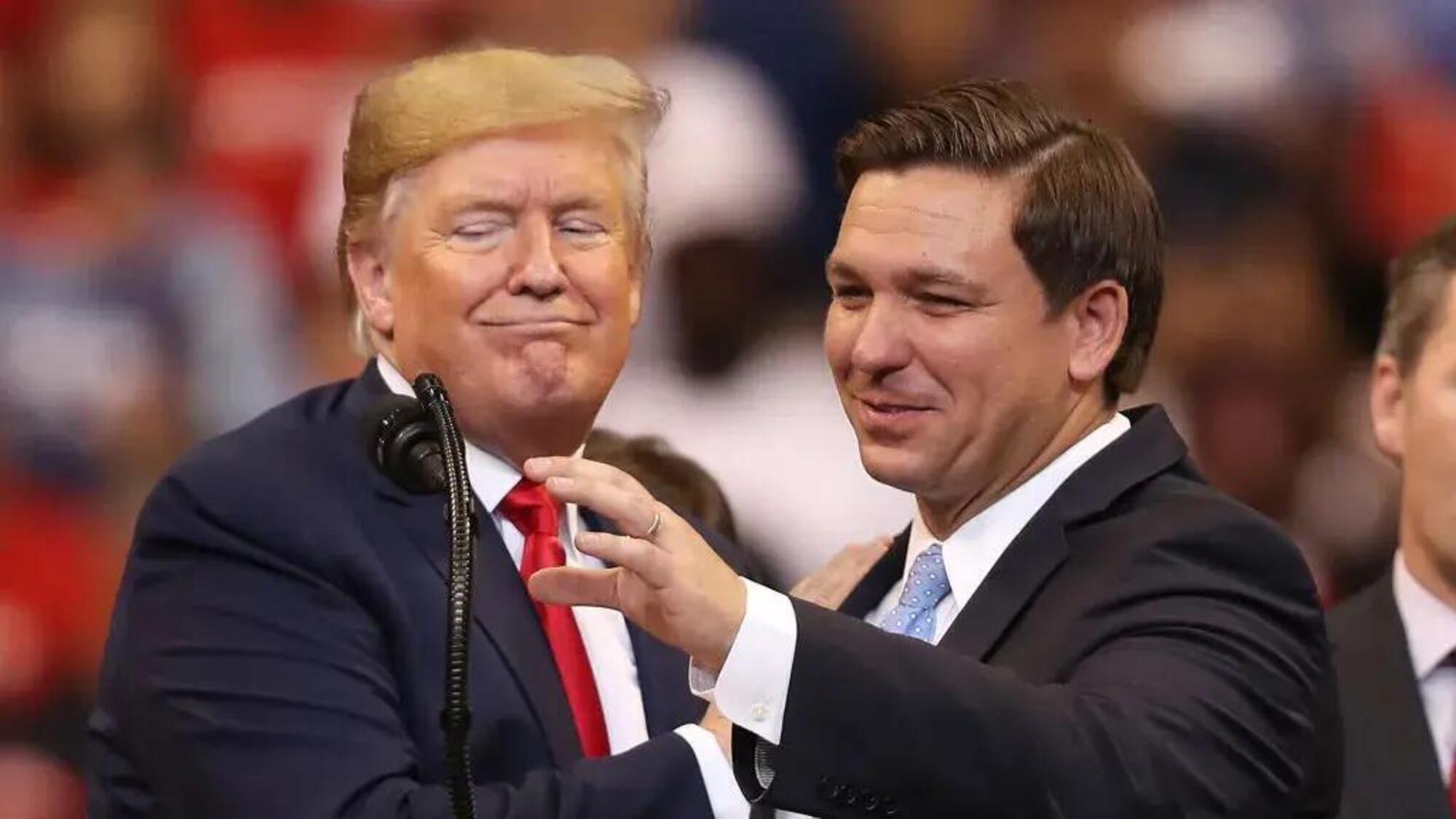 Donald Trump e Ron DeSantis