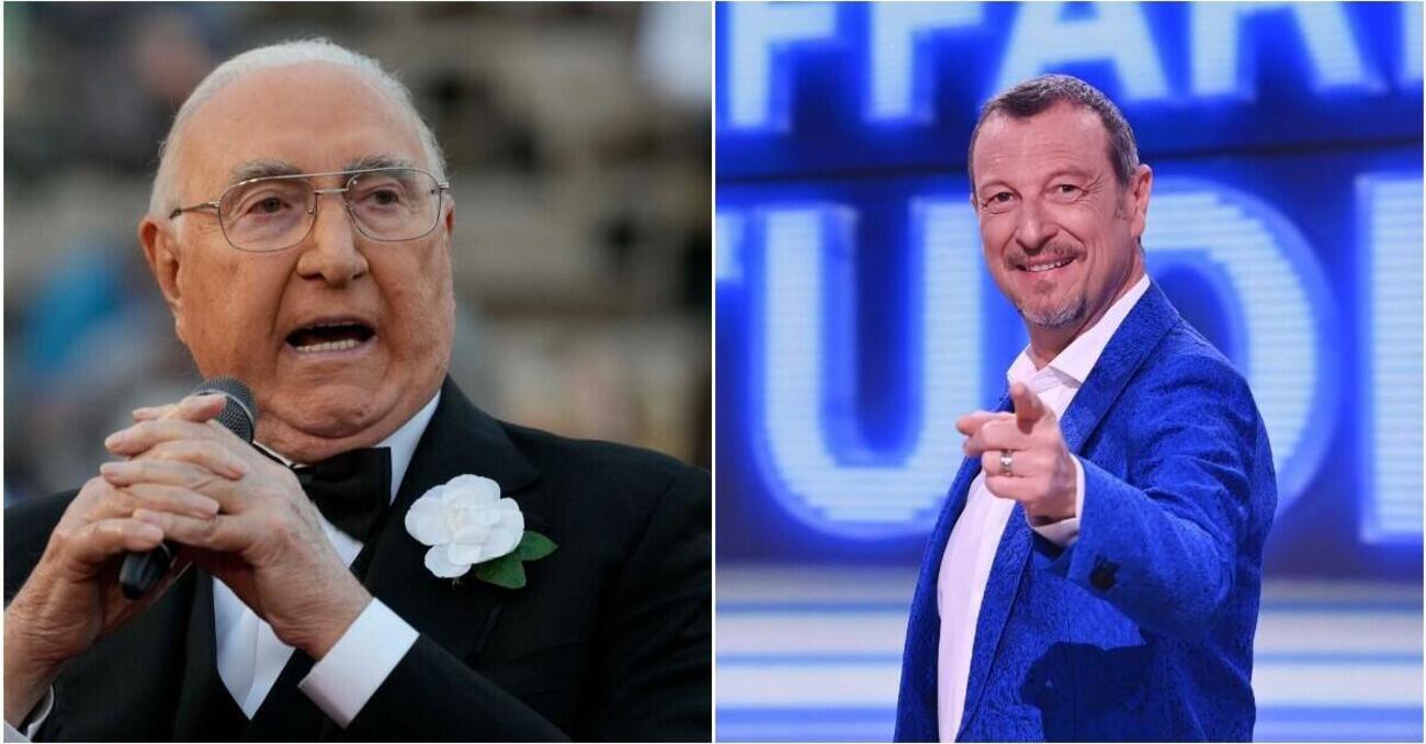 Zaccagnini: &ldquo;Amadeus re di Sanremo? Meglio Baudo&rdquo;. Sui giornalisti: &ldquo;Vanno per farsi vedere&hellip; ma che fanno nei bagni?&rdquo;. E affossa la Lucarelli: &ldquo;Quella &egrave; una...?&rdquo;