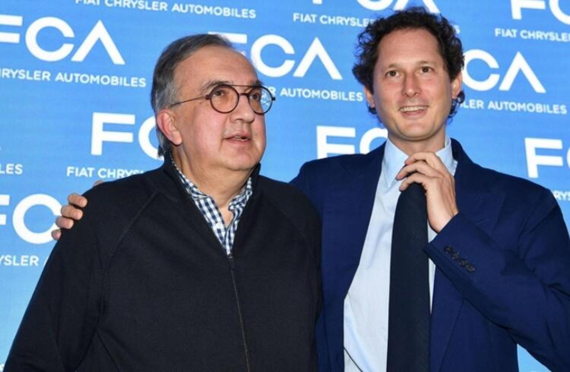 Sergio Marchionne e John Elkann