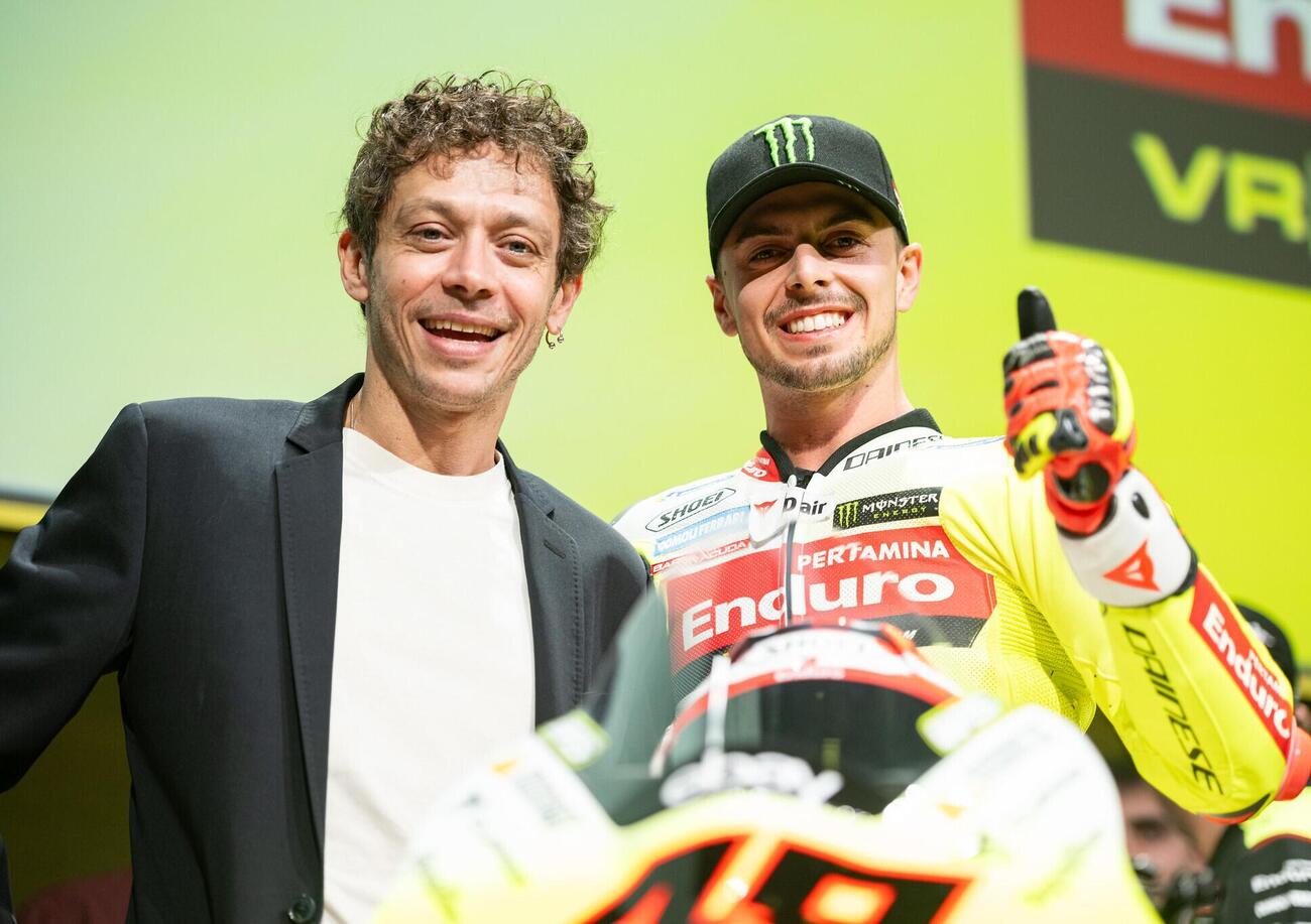 Fabio Di Giannantonio &ldquo;La VR46 mi ha accolto in maniera pazzesca. Valentino? Si pu&ograve; solo imparare dal GOAT&rdquo;