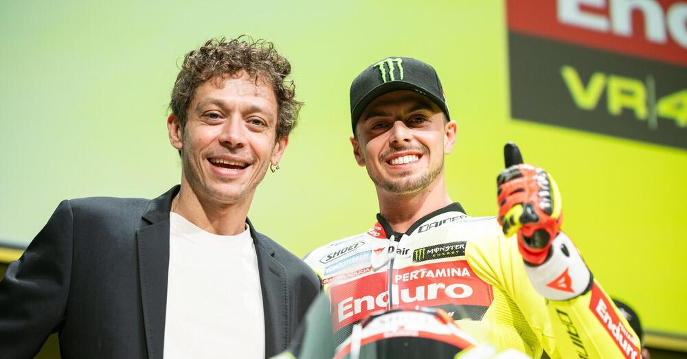 Fabio Di Giannantonio &ldquo;La VR46 mi ha accolto in maniera pazzesca. Valentino? Si pu&ograve; solo imparare dal GOAT&rdquo;