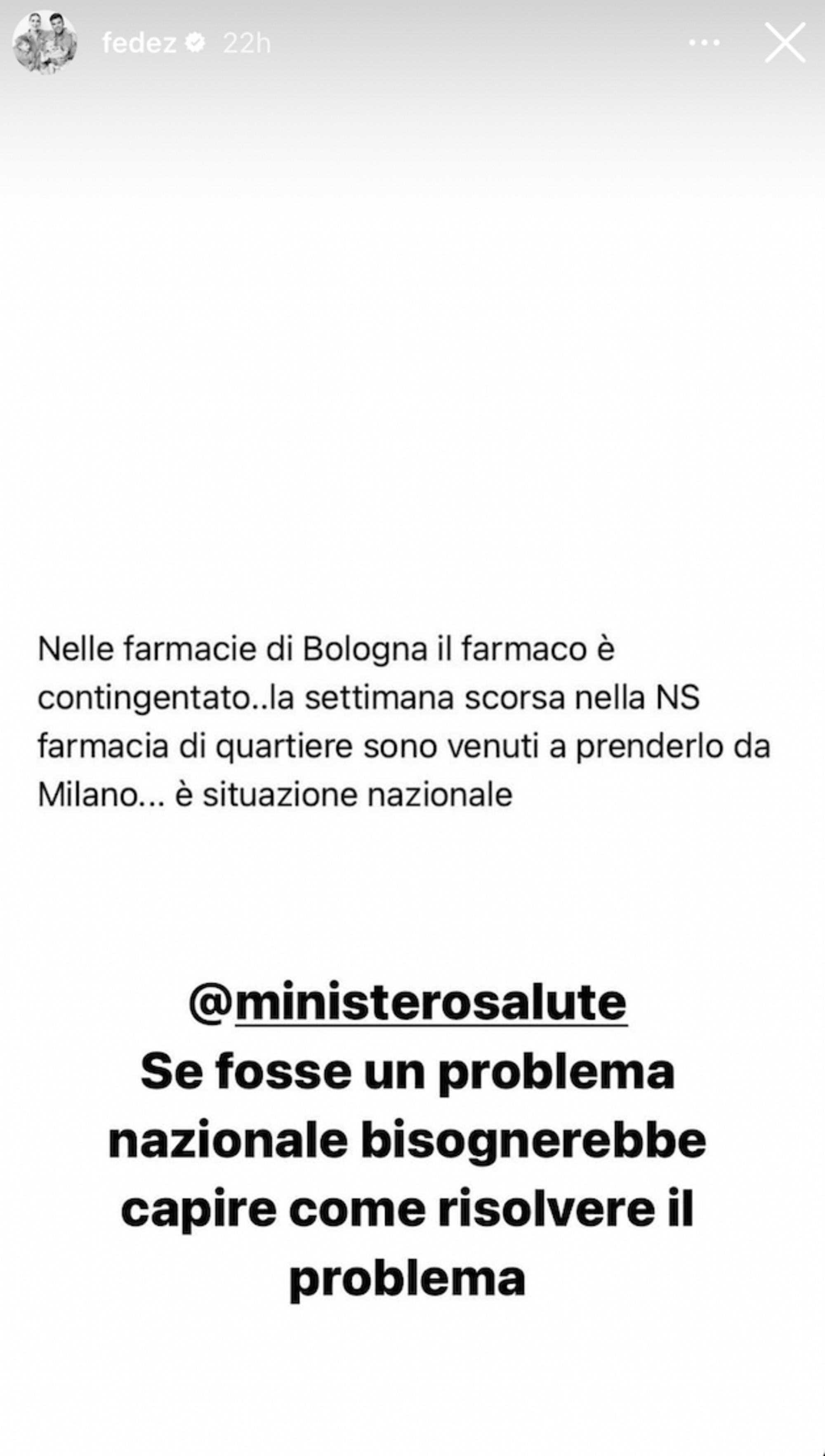 Appello social via IG di Fedez