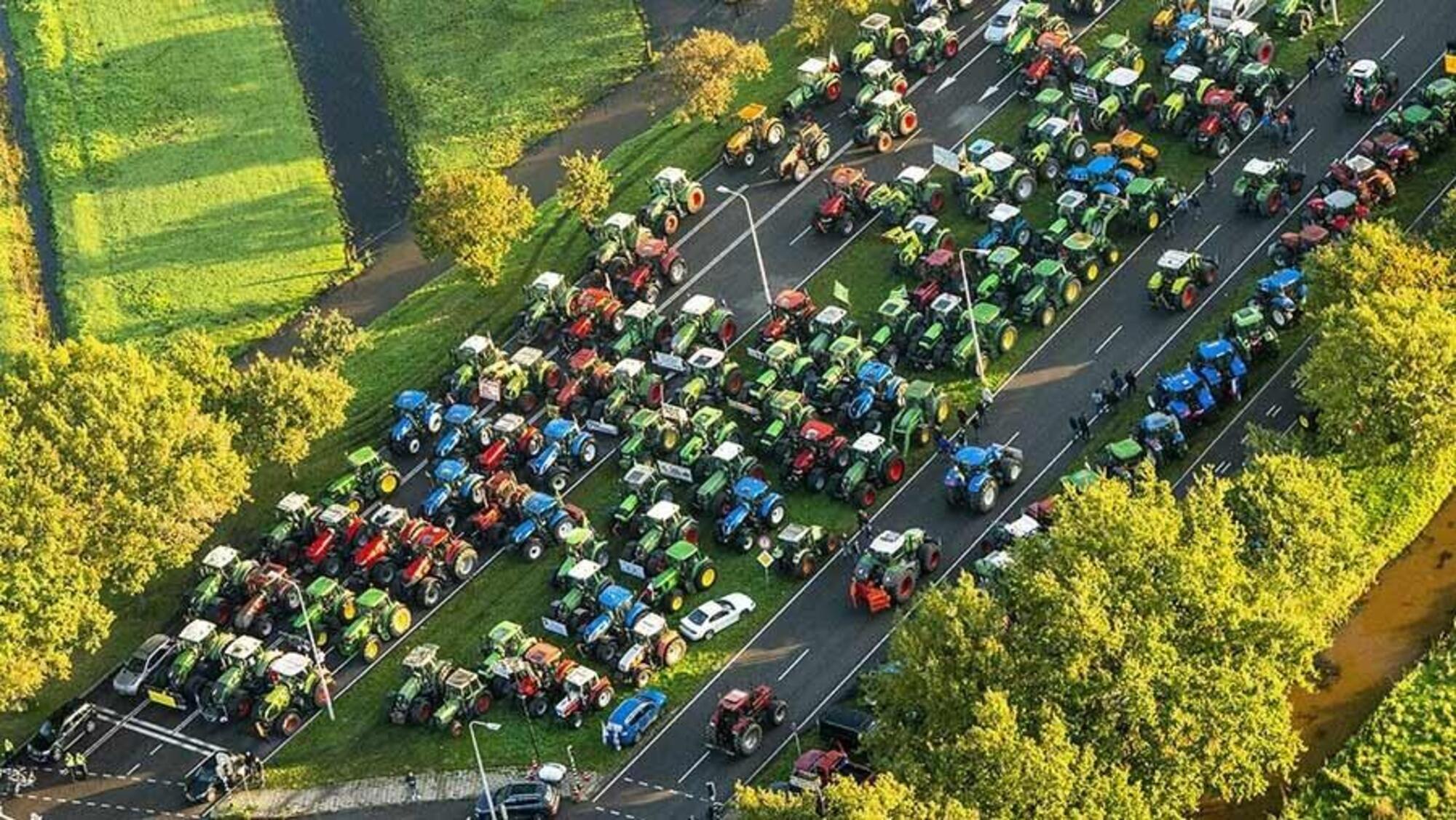 proteste agricoltori olandesi