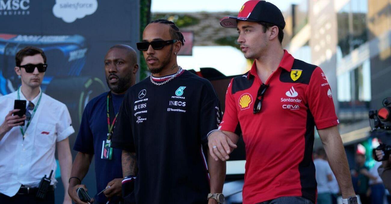 Hamilton alla Ferrari: Briatore e Fiorello senza piet&agrave;. Montezemolo invece...