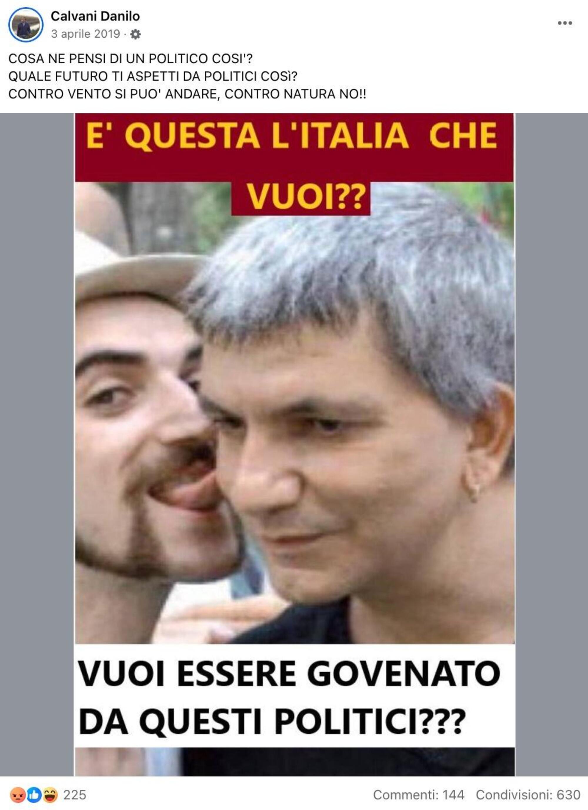 I post contro Nichi Vendola