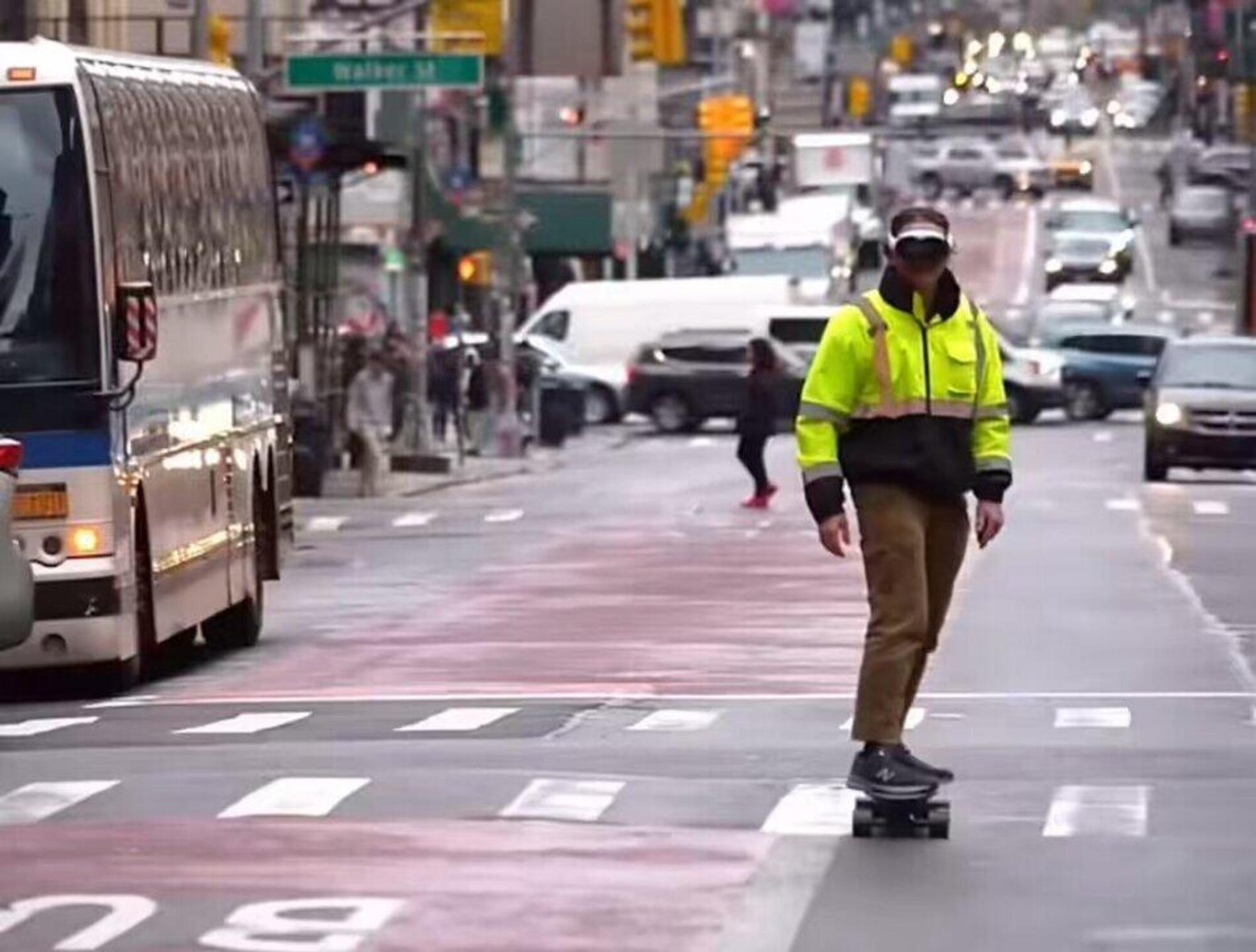 Apple Vision Pro Skateboard