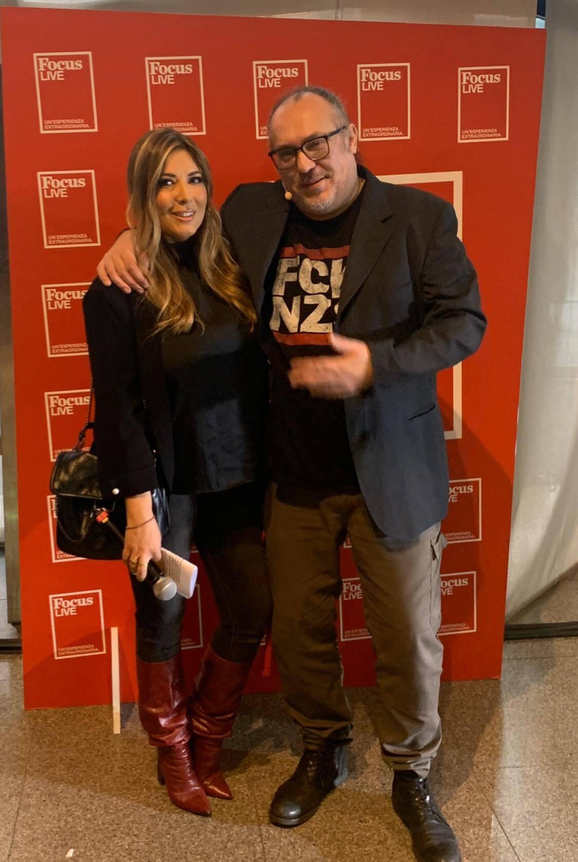 Alex Orlowski e Selvaggia Lucarelli