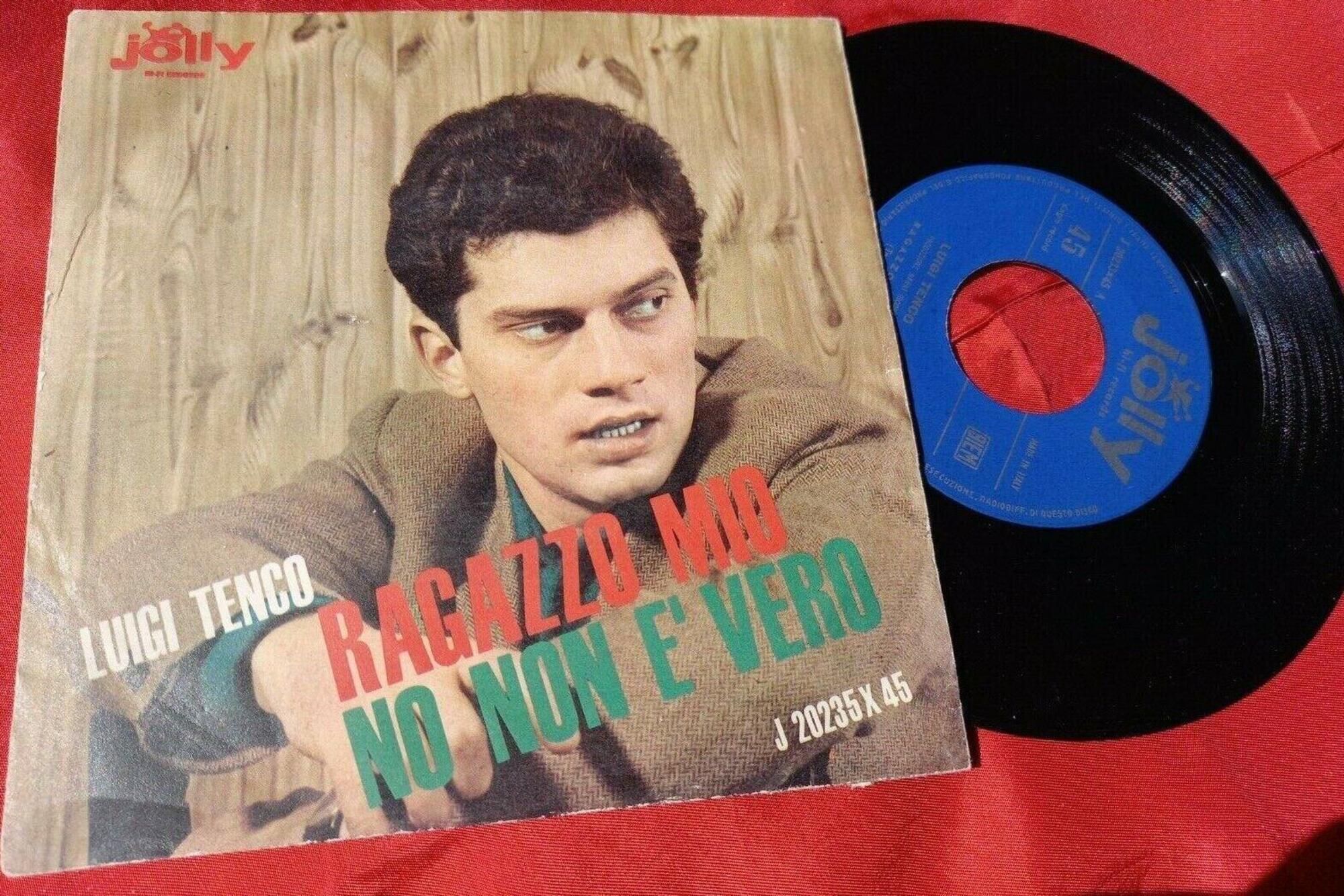 Il disco nel quale è contenuta Ragazzo mio di Luigi Tenco