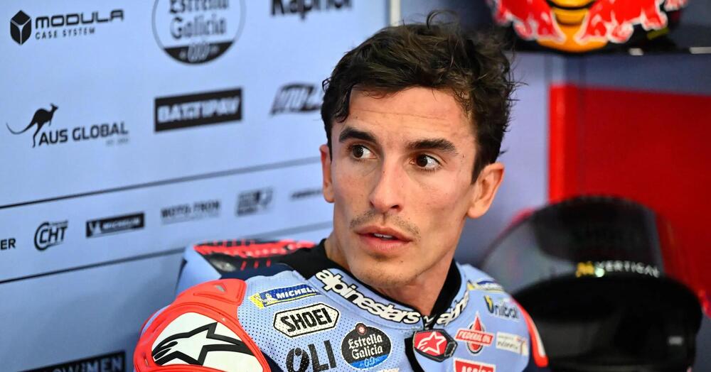 Ok, ma Marc Marquez &egrave; davvero preoccupato o si sta nascondendo? Intanto tergiversa: &quot;Sono stanco morto...&quot;