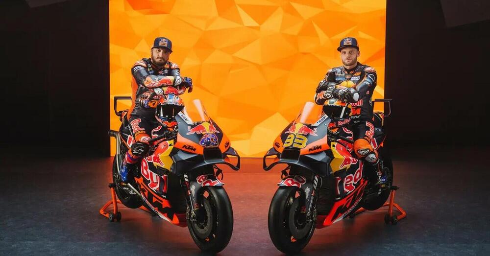 Presentate le KTM RC16 di Jack Miller e Brad Binder: unico obiettivo, battere la Ducati di Dall&#039;Igna