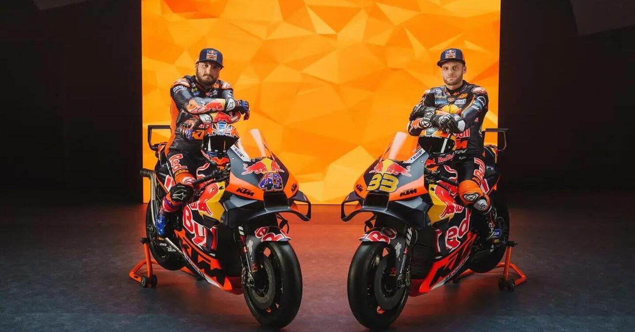 Presentate le KTM RC16 di Jack Miller e Brad Binder: unico obiettivo, battere la Ducati di Dall&#039;Igna