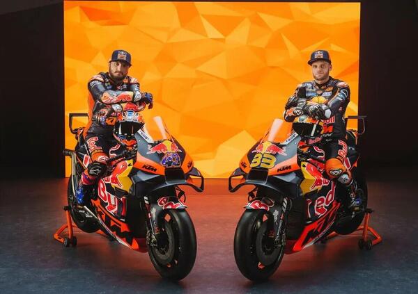 Presentate le KTM RC16 di Jack Miller e Brad Binder: unico obiettivo, battere la Ducati di Dall&#039;Igna