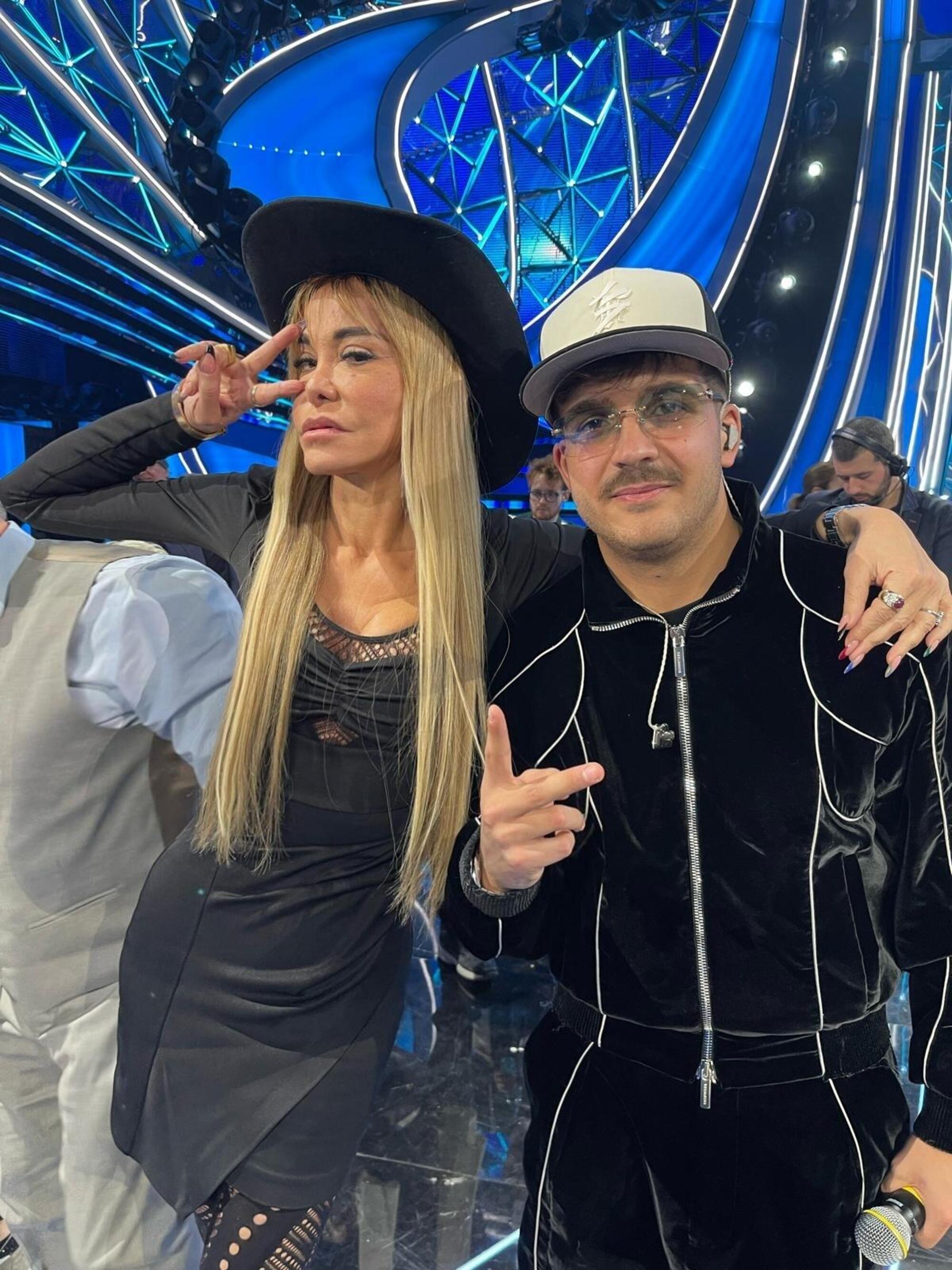 Vera Gemma e Geolier a Domenica In - Speciale Sanremo 