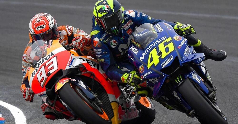 Marc Marquez: &quot;Con Valentino Rossi non dipende da me&quot;. E su ci&ograve; che succede a chi si sente invincibile...