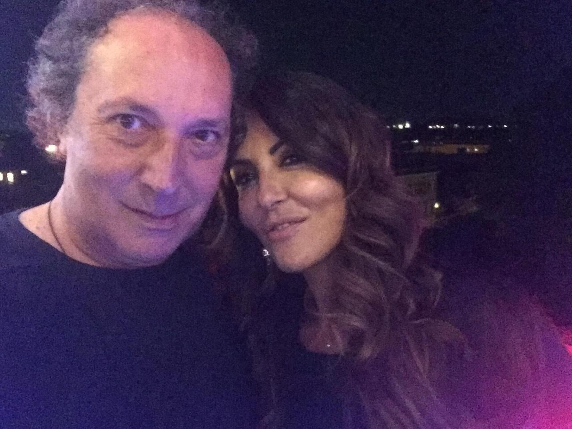 Fulvio Abbate e Sabrina Ferilli