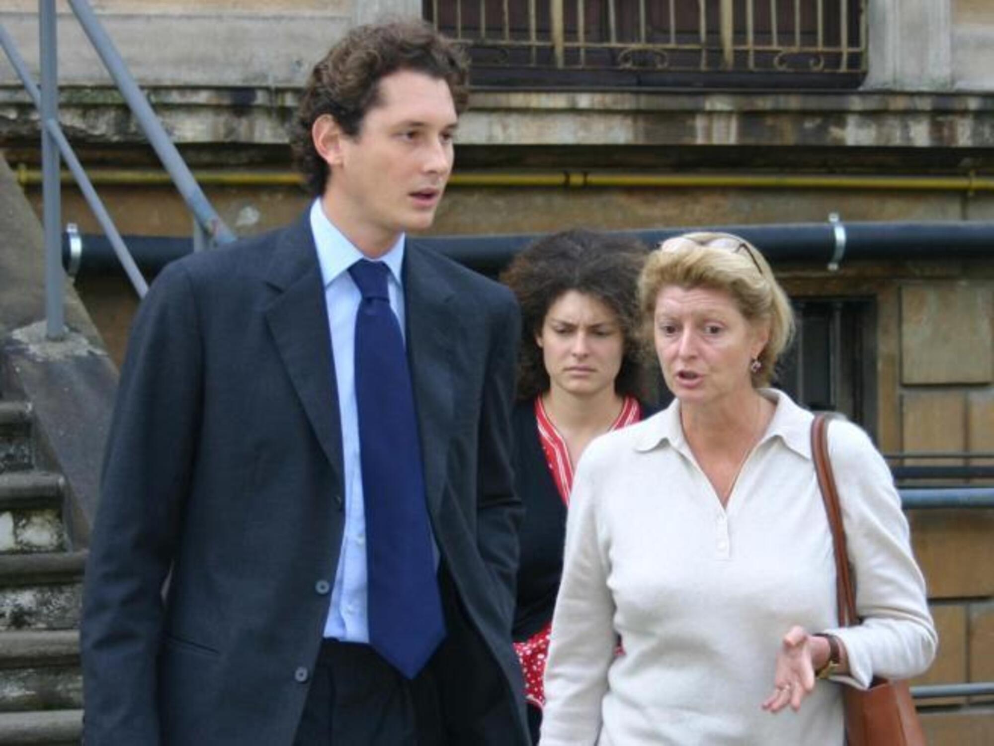 John Elkann Margherita Agnelli