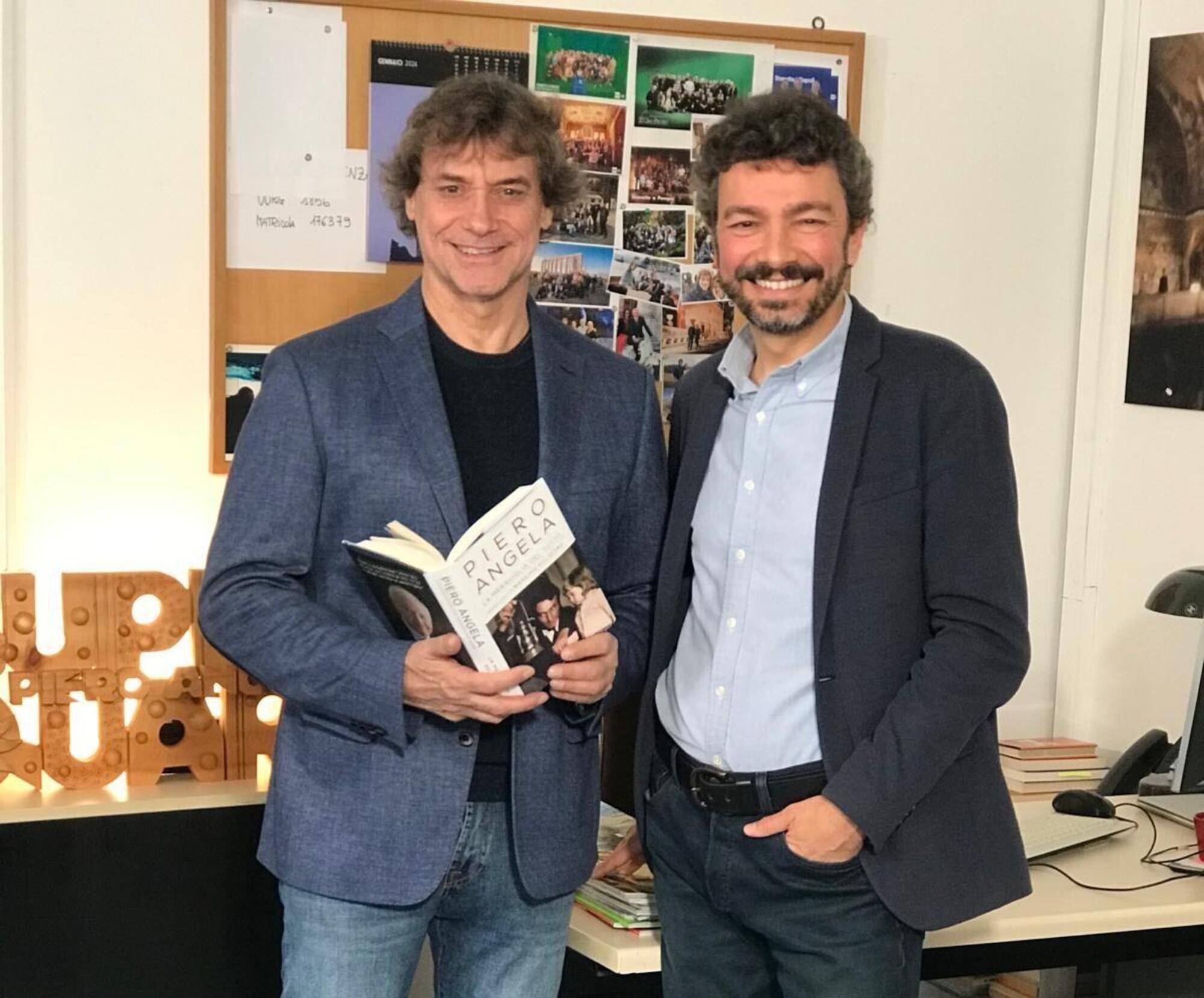 Alberto Angela e Massimo Polidoro annunciano l&rsquo;uscita del libro &ldquo;La meraviglia del tutto&rdquo;