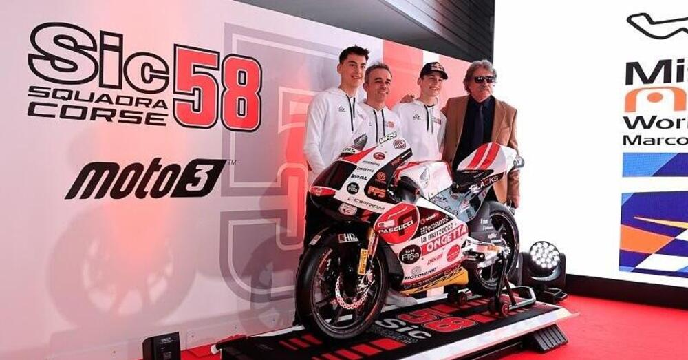 Tu chiamale, se vuoi, emozioni! Paolo Simoncelli, il 58, la Squadra Corse e un brindisi che &egrave; pura poesia