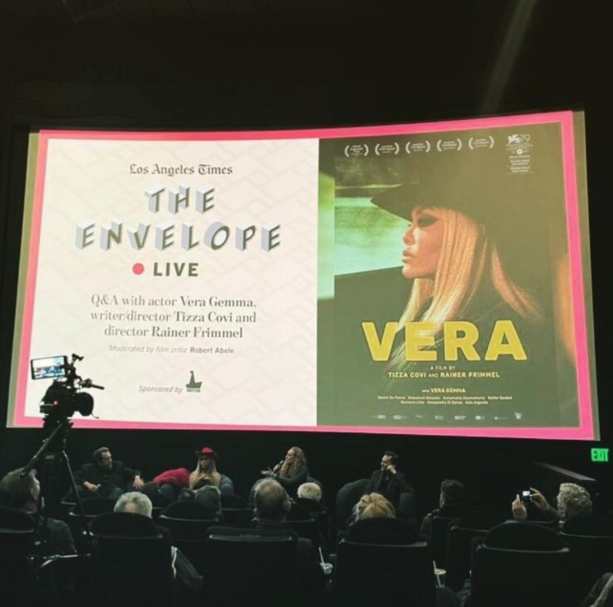 The Culver Theater sold out per il film &quot;Vera&quot;