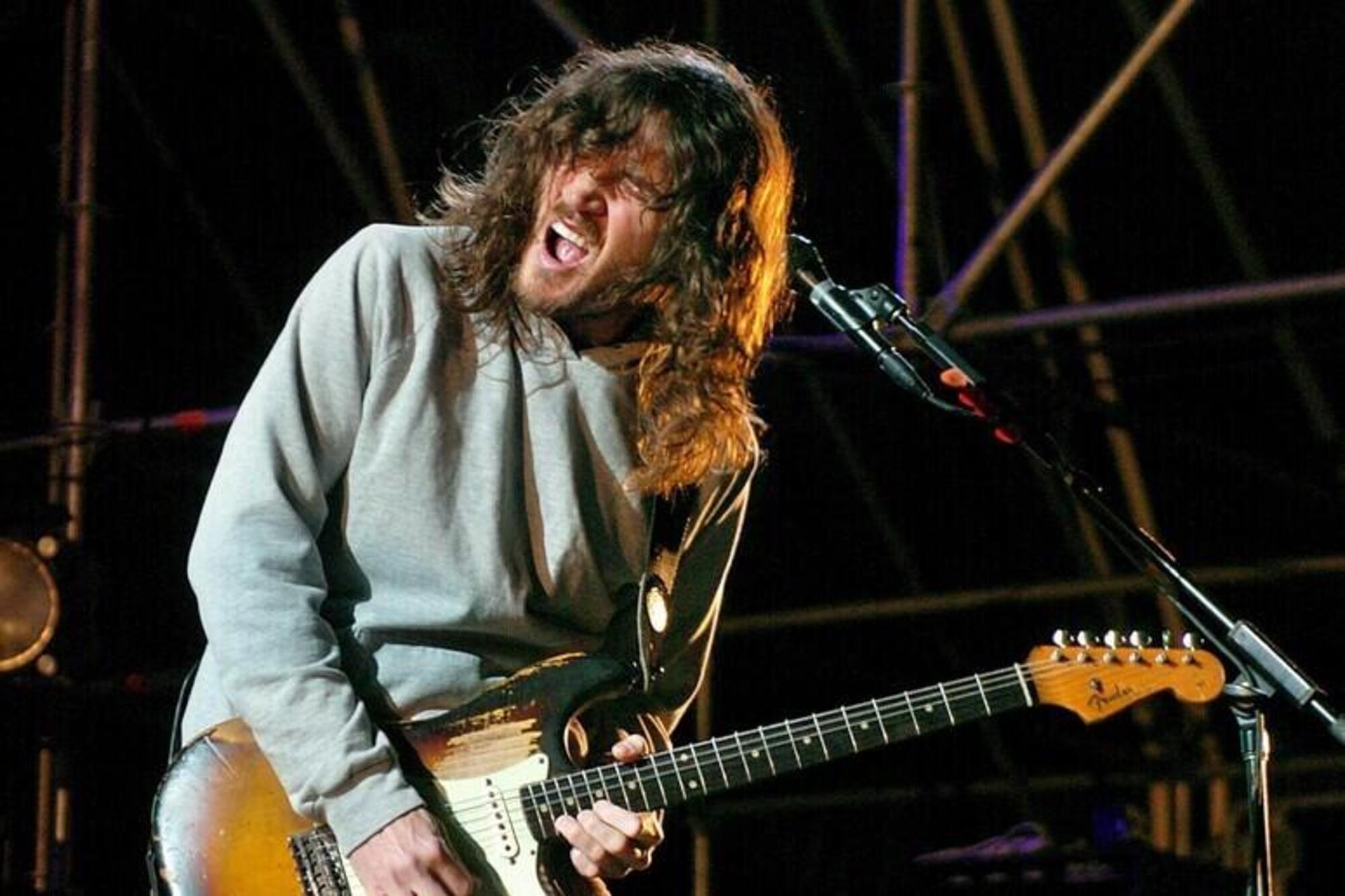 John Frusciante dei Red Hot Chili Peppers