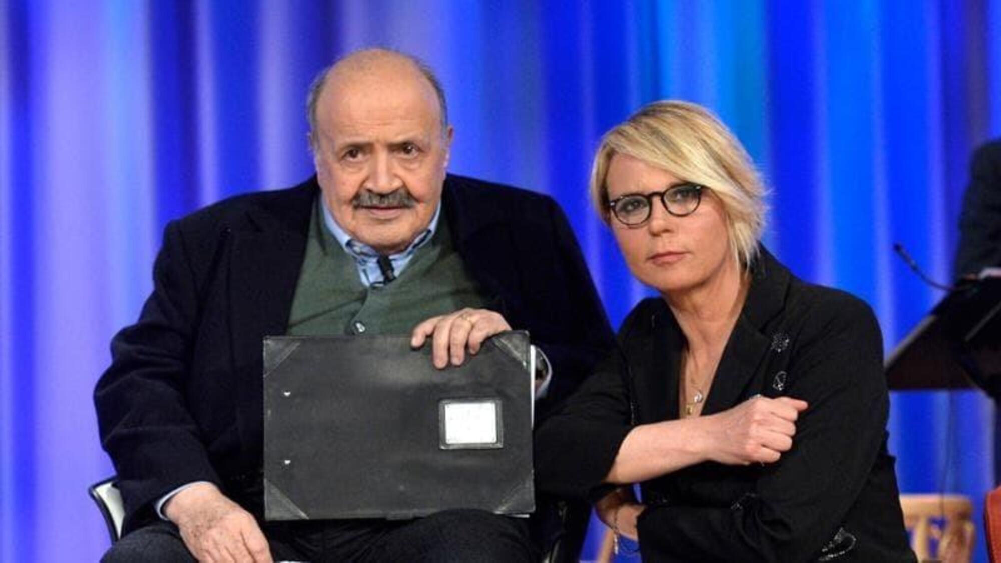 Maurizio Costanzo e Maria De Filippi