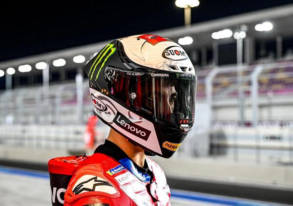 Coprimi di soldi, Claudio! Ecco l&rsquo;unica vera richiesta di un Pecco Bagnaia strepitoso in Qatar con la Ducati