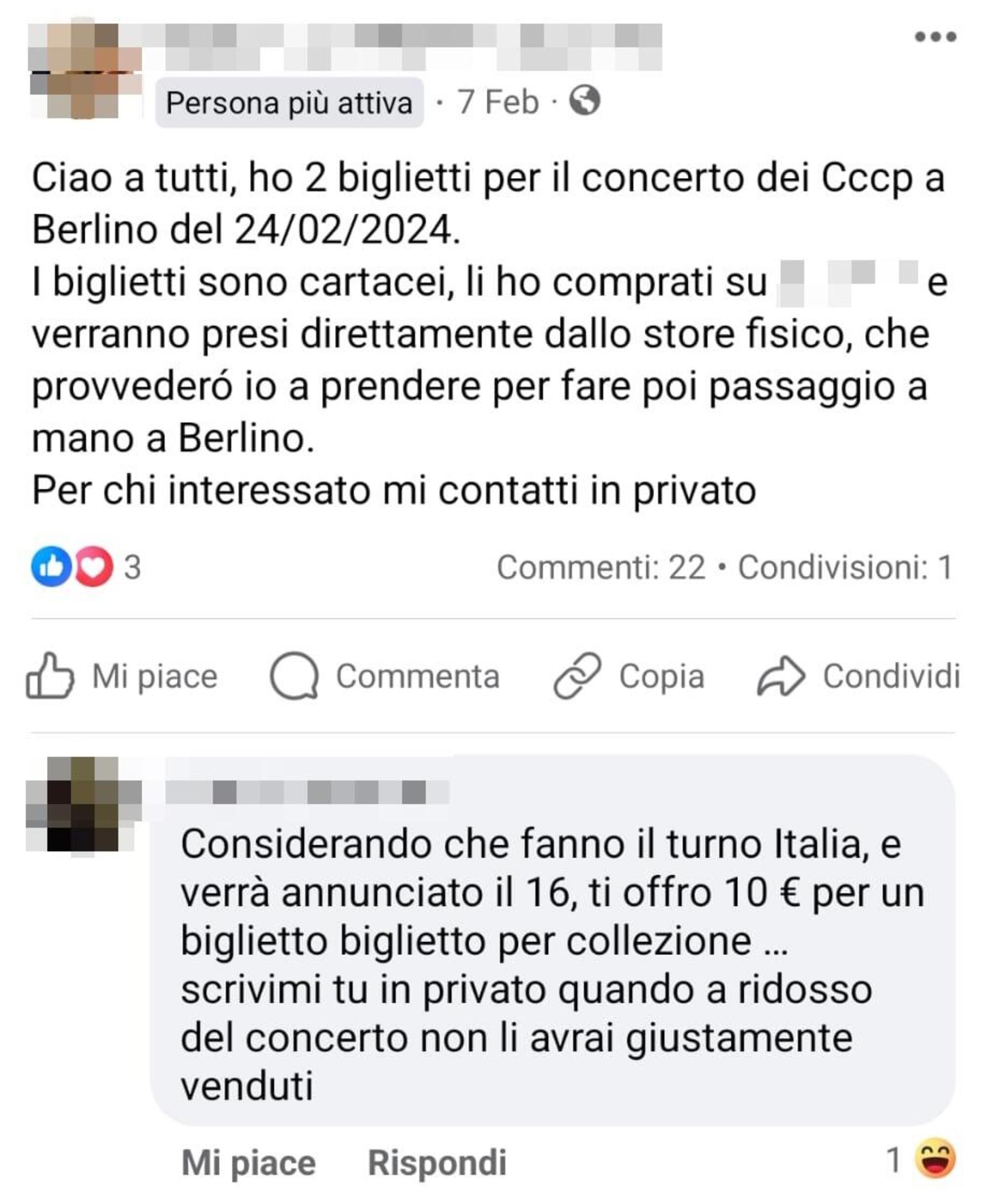 La delusione dei fan dei CCCP per il tour annunciato dopo le date a Berlino